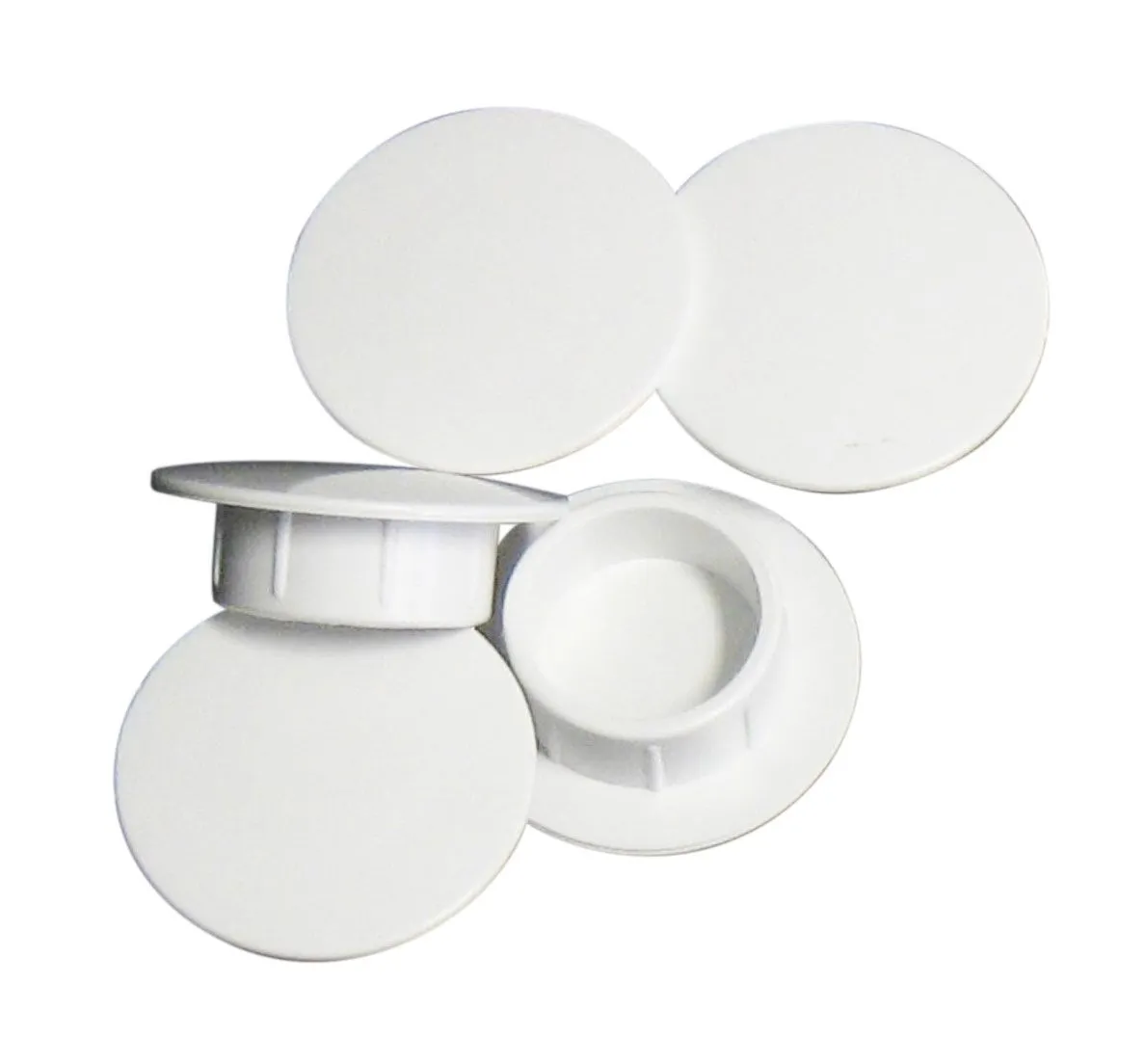 Sluitdop 8050882480 set à 5 stuks, wit