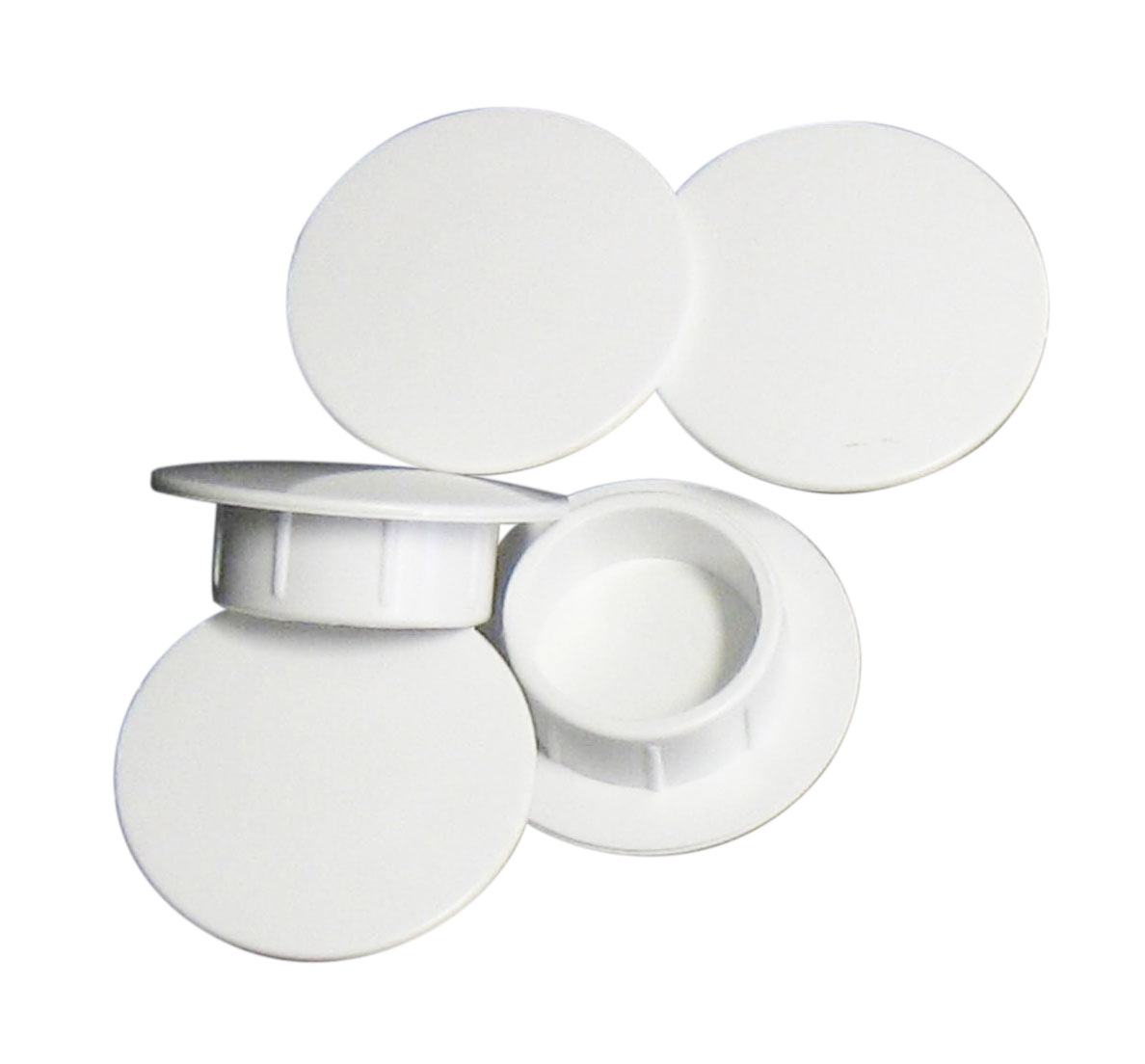 Sluitdop 8050882480 set à 5 stuks, wit