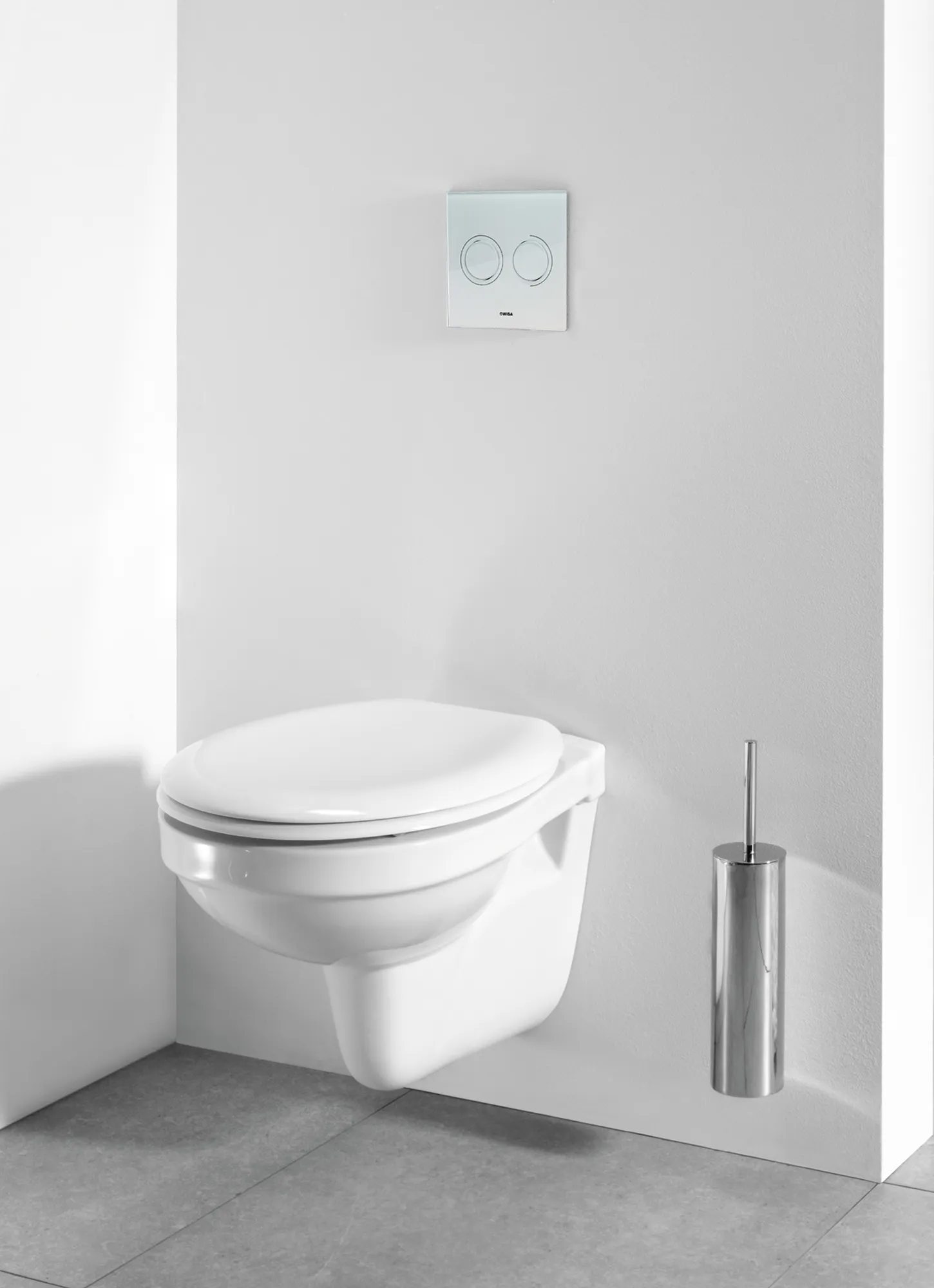 Panel de control XS Luga vidrio blanco DF