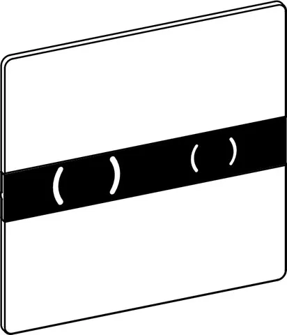 Panel de control XS Eos KS blanco DF