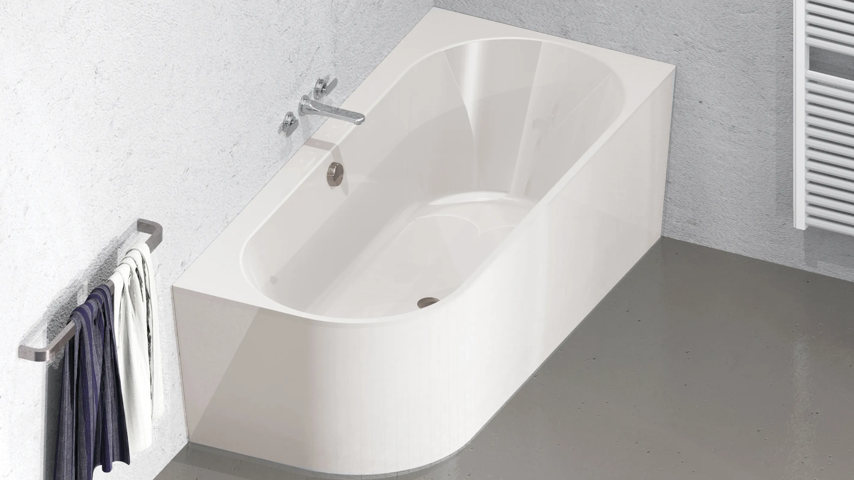 Dani 180x80 cm, rechts wit