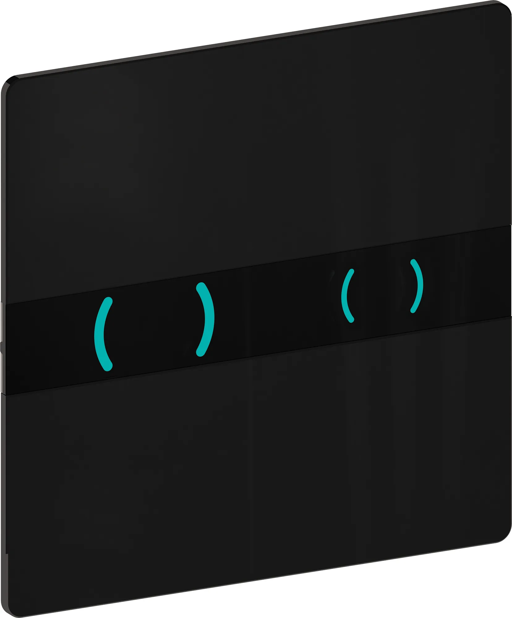 Panel de control XS Eos Glas negro DF