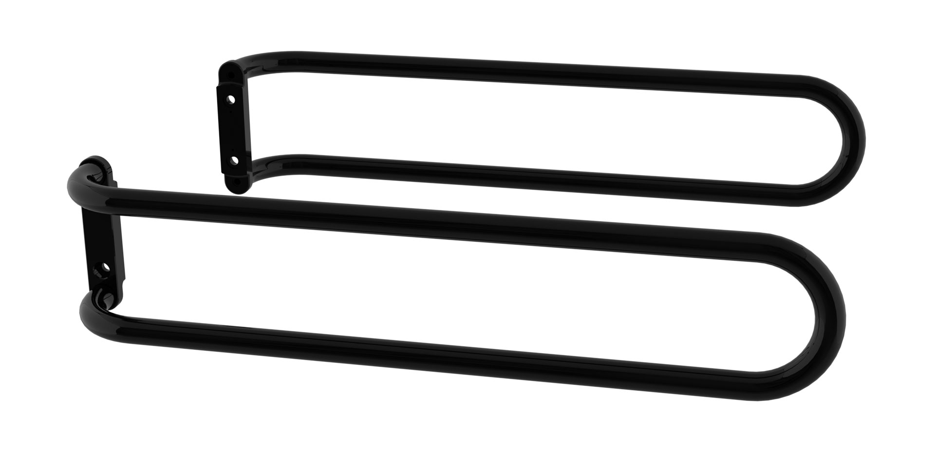 Juego de soportes WISA XS VarioTronic negro