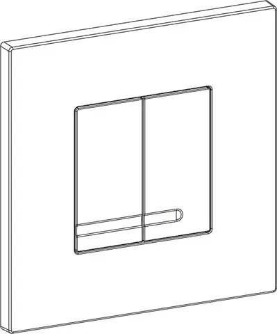 Panel de control XS Delos metal blanco DF