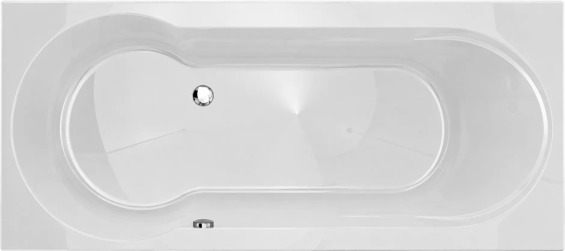 New Fontana links 180x80 cm, wit