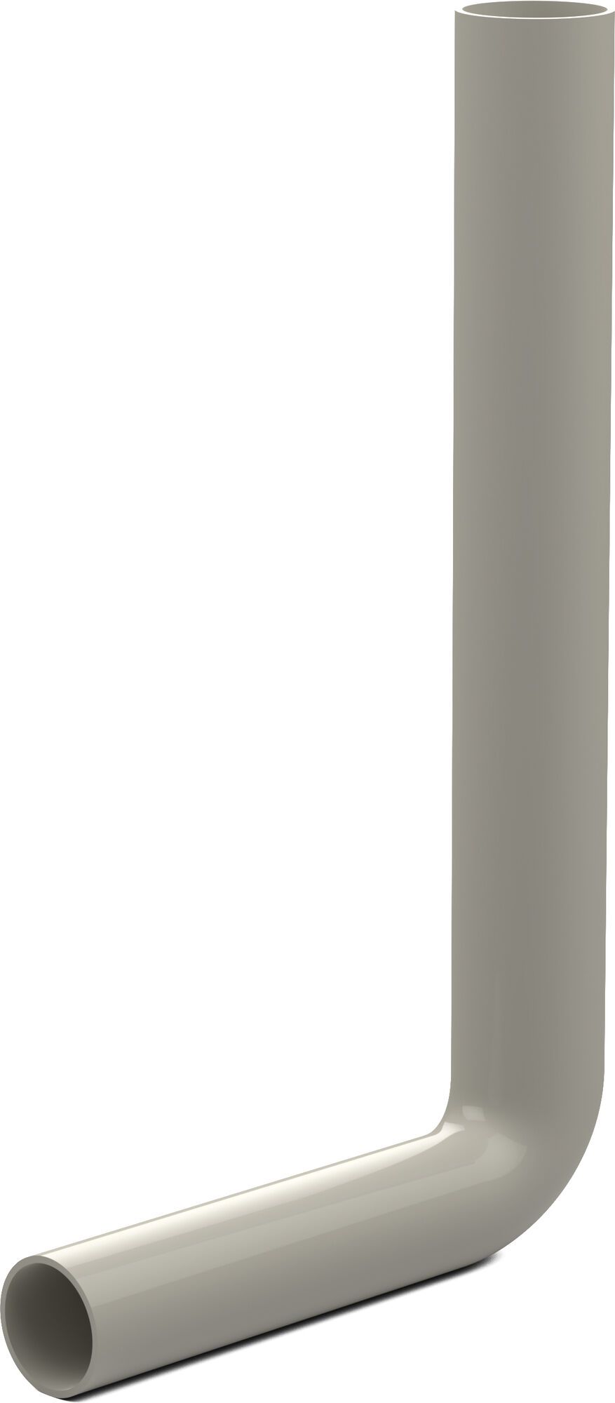 Flush pipe elbow 380 x 210 mm, pergamon