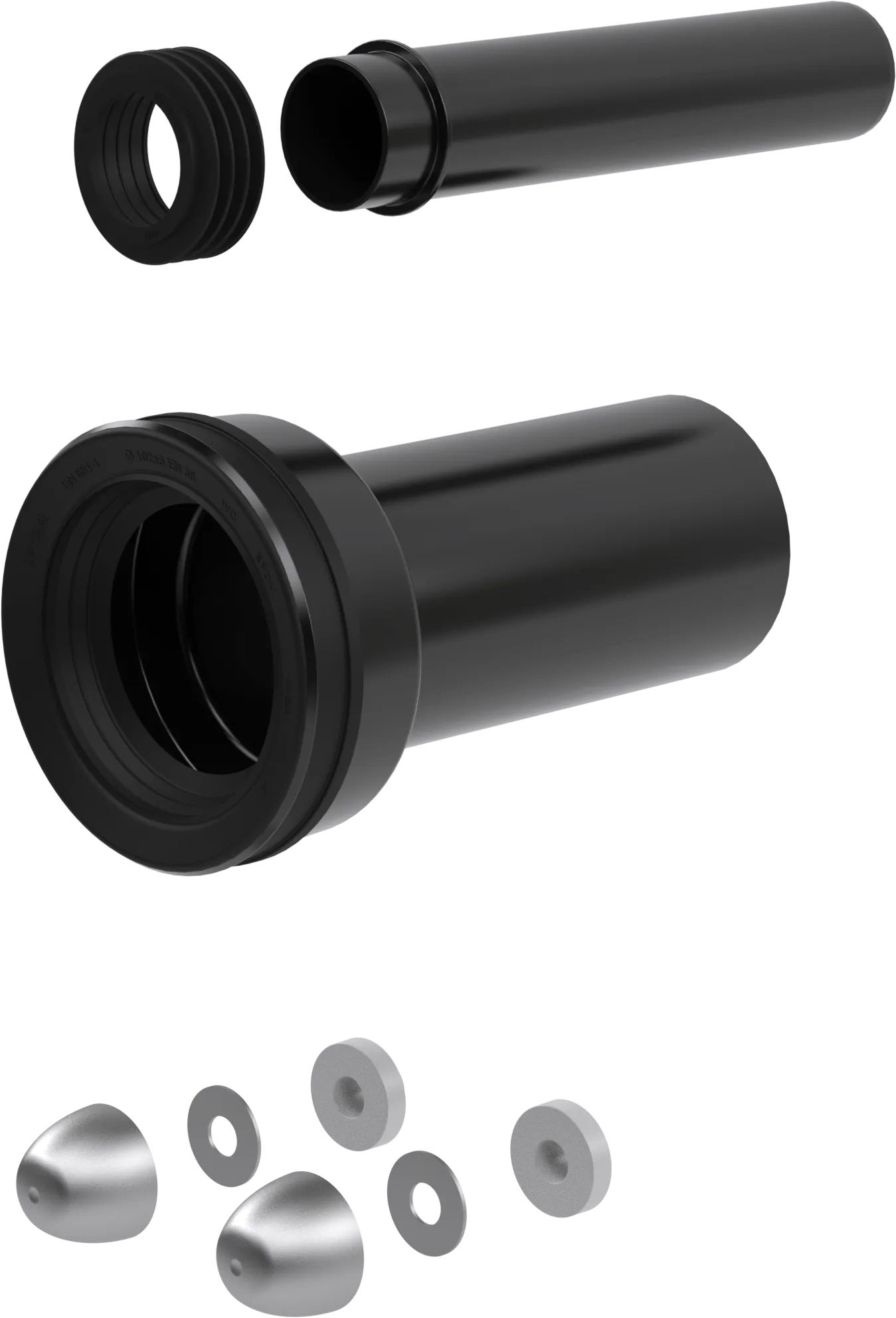 WC aansluitset L=230mm