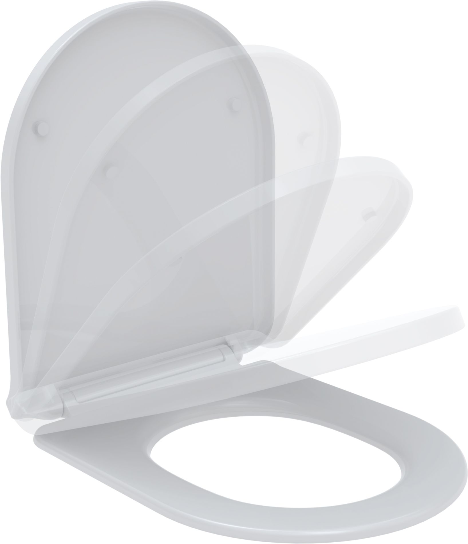 Toilet seat Taurus S, white