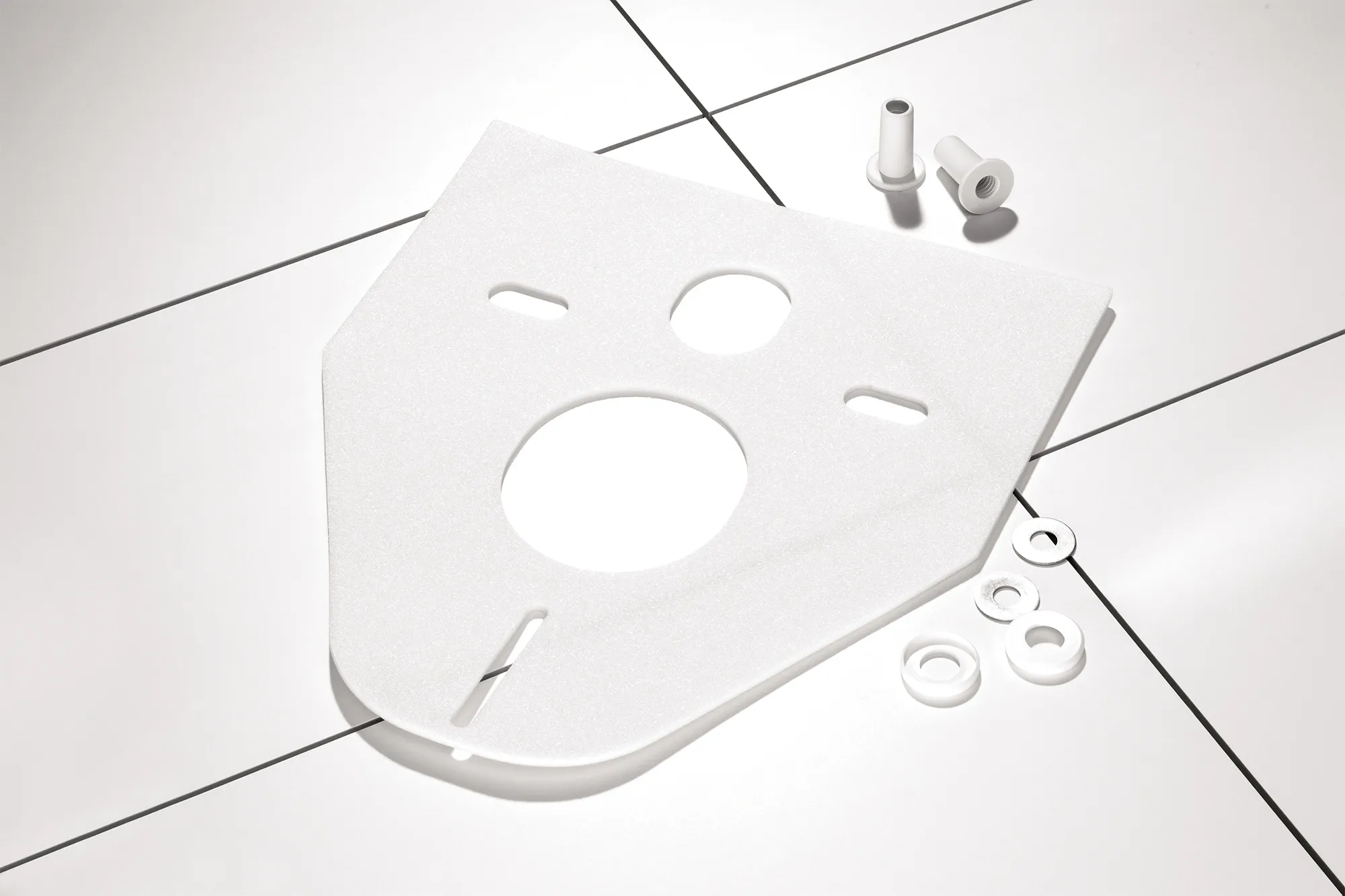 Set de aislamiento acústico para inodoro y bidé suspendidos