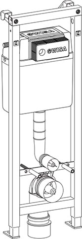WISA XT WC frame 112 cm
