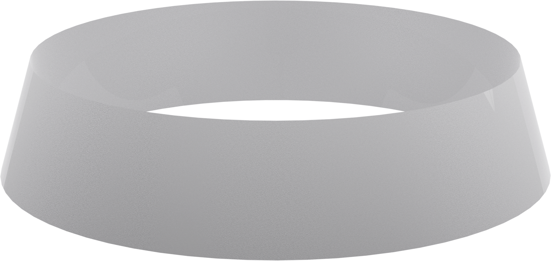 Afdichtring voor valpijp