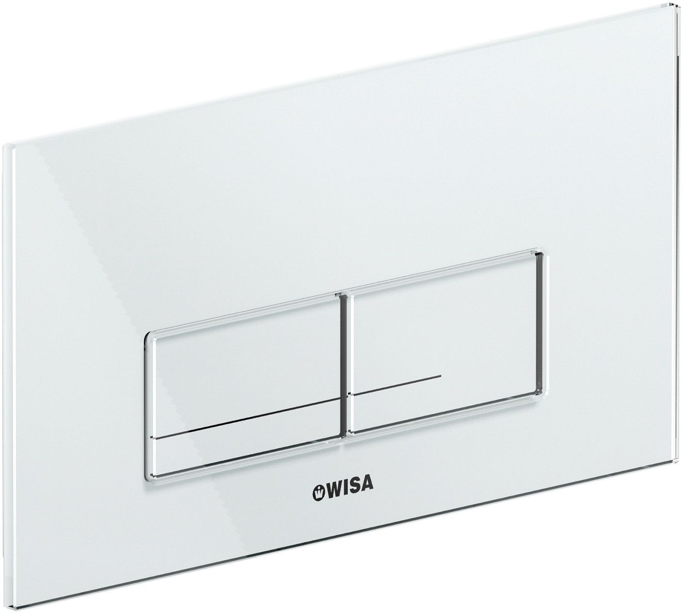 XT Bedieningspaneel Kantos DF glas, wit