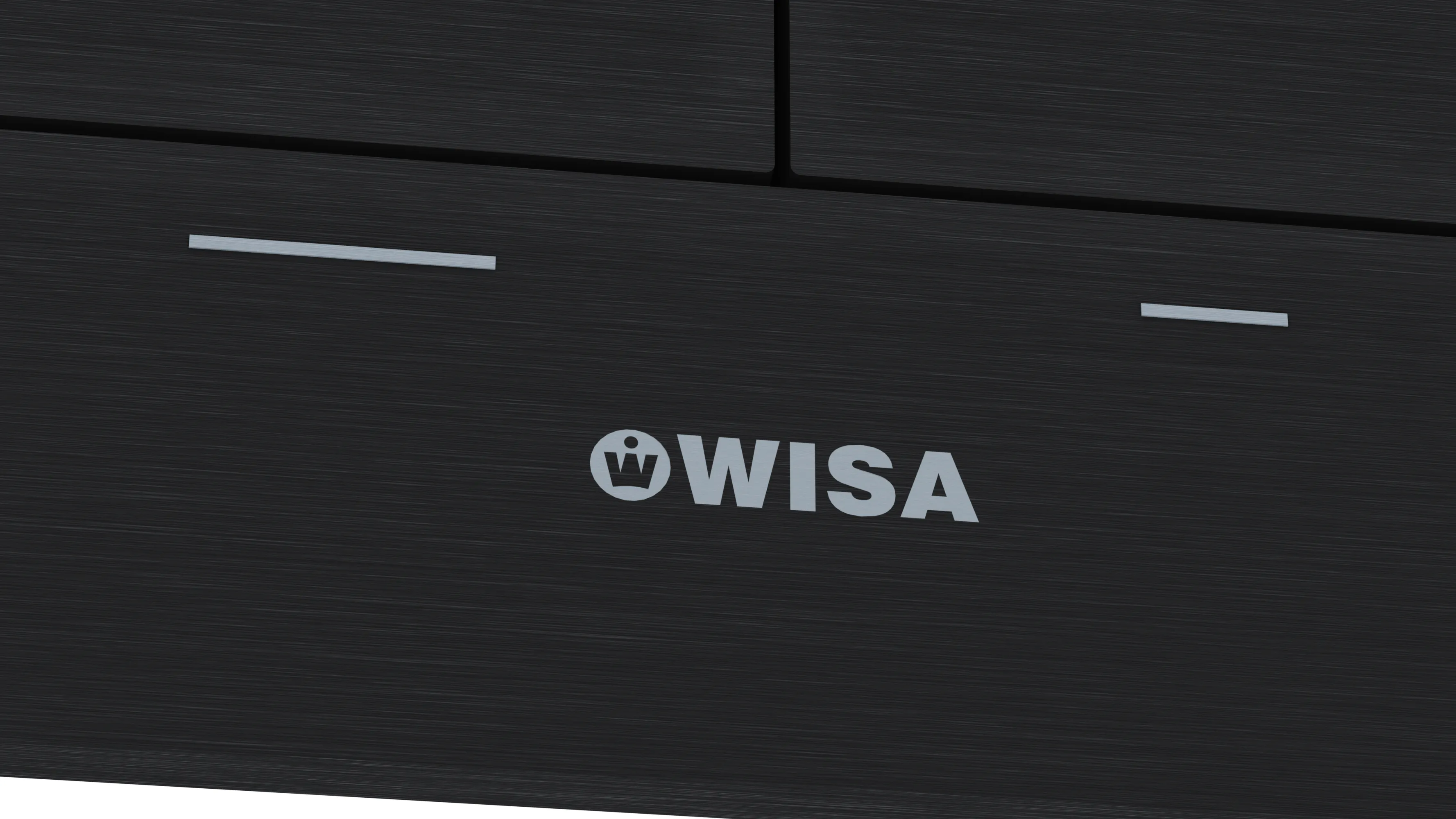 XS/XF Bedieningspaneel Delos Aluminium DF, mat zwart