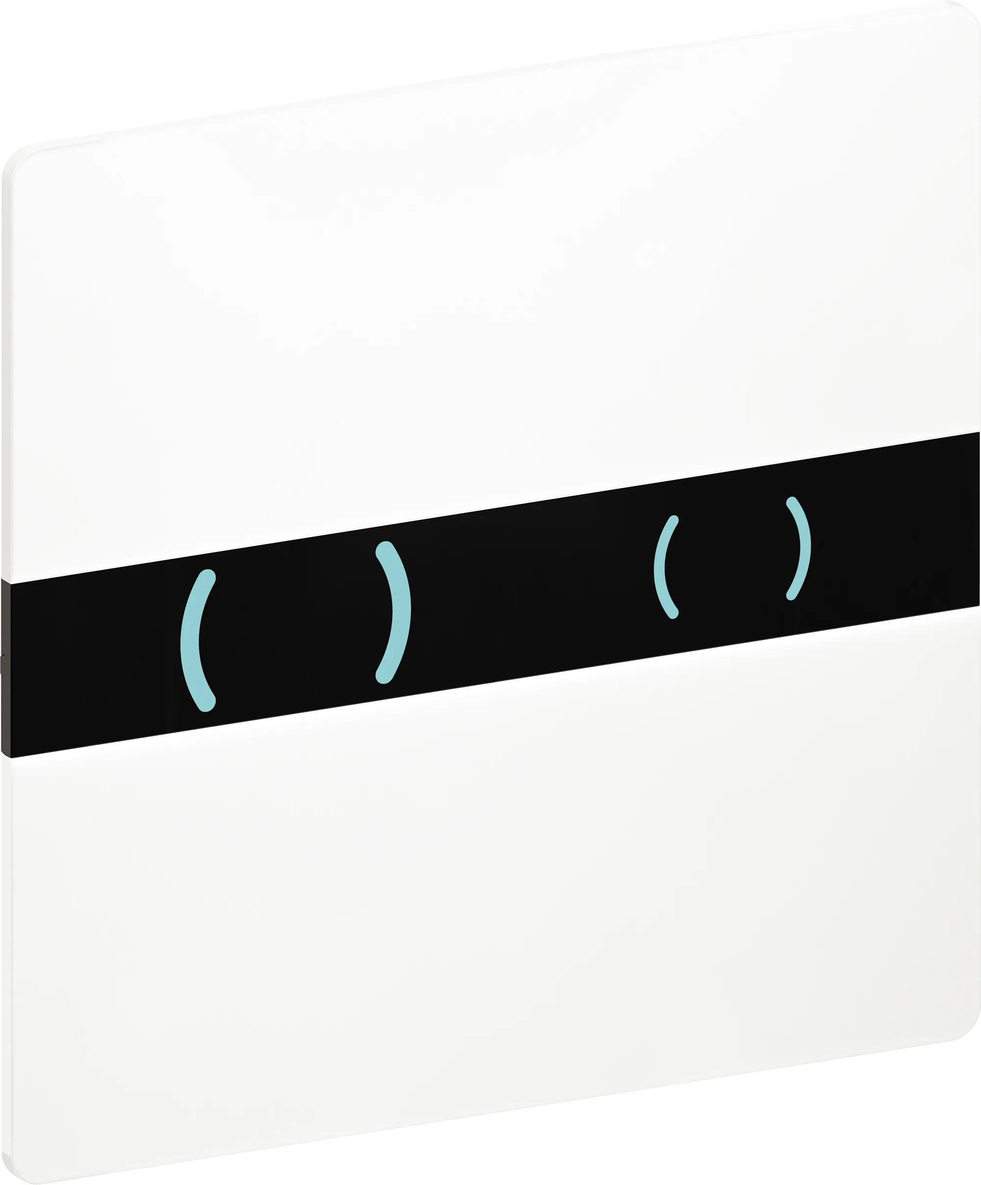 XS Control Panel EOS DF glass white