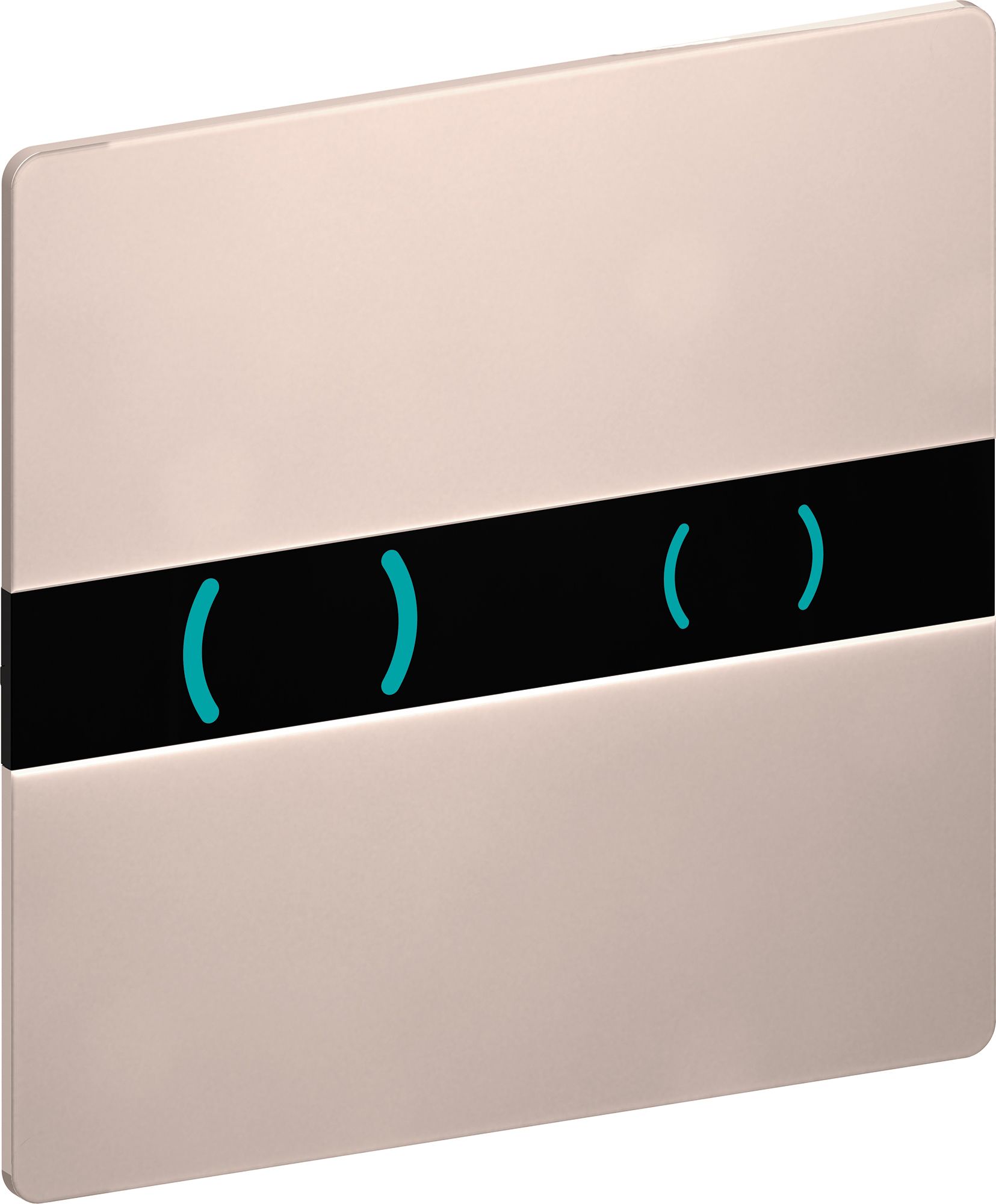 XS Bedieningspaneel WISA EOS glas DF, wit