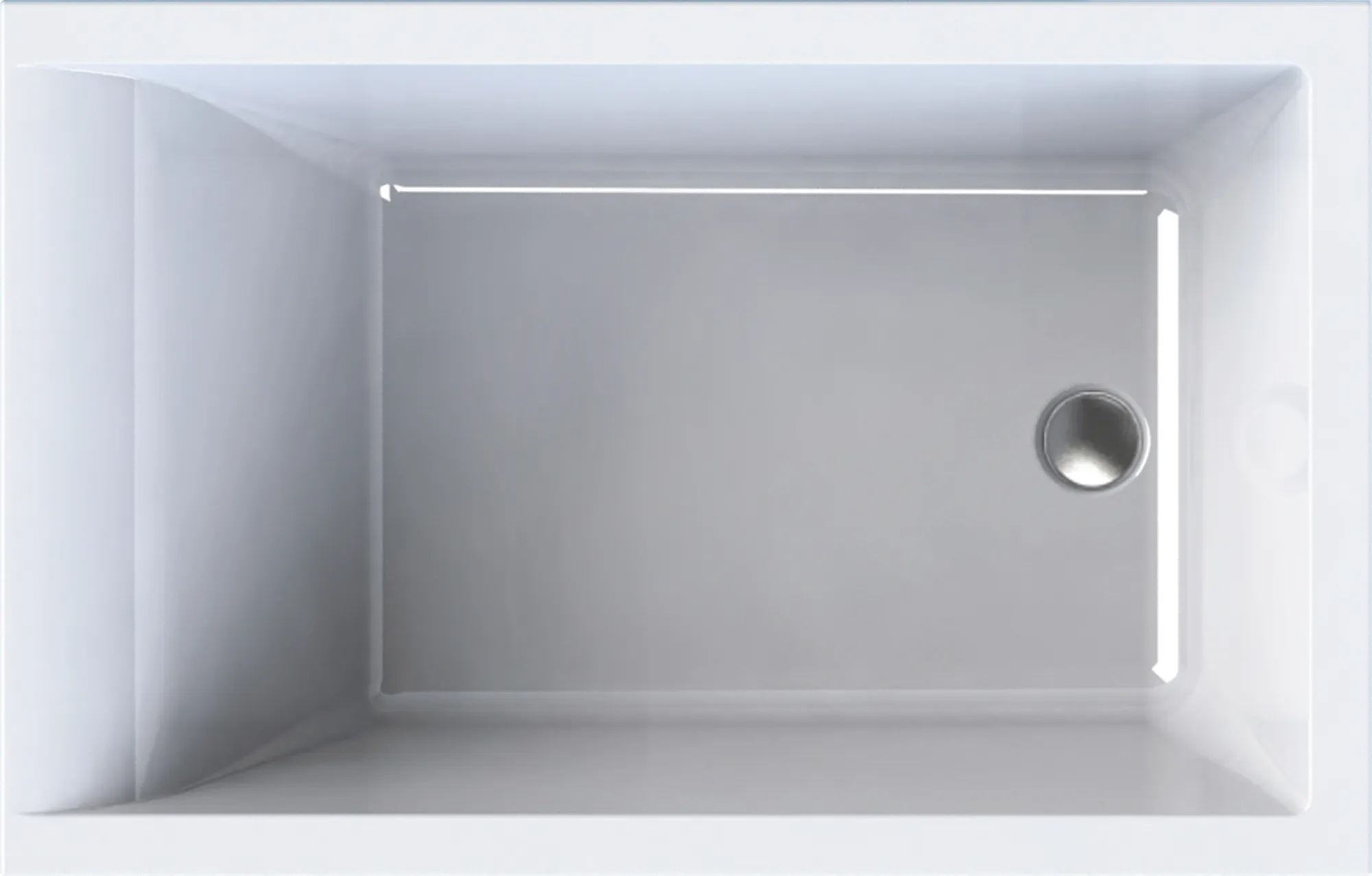 Berceto 110x70 cm, wit