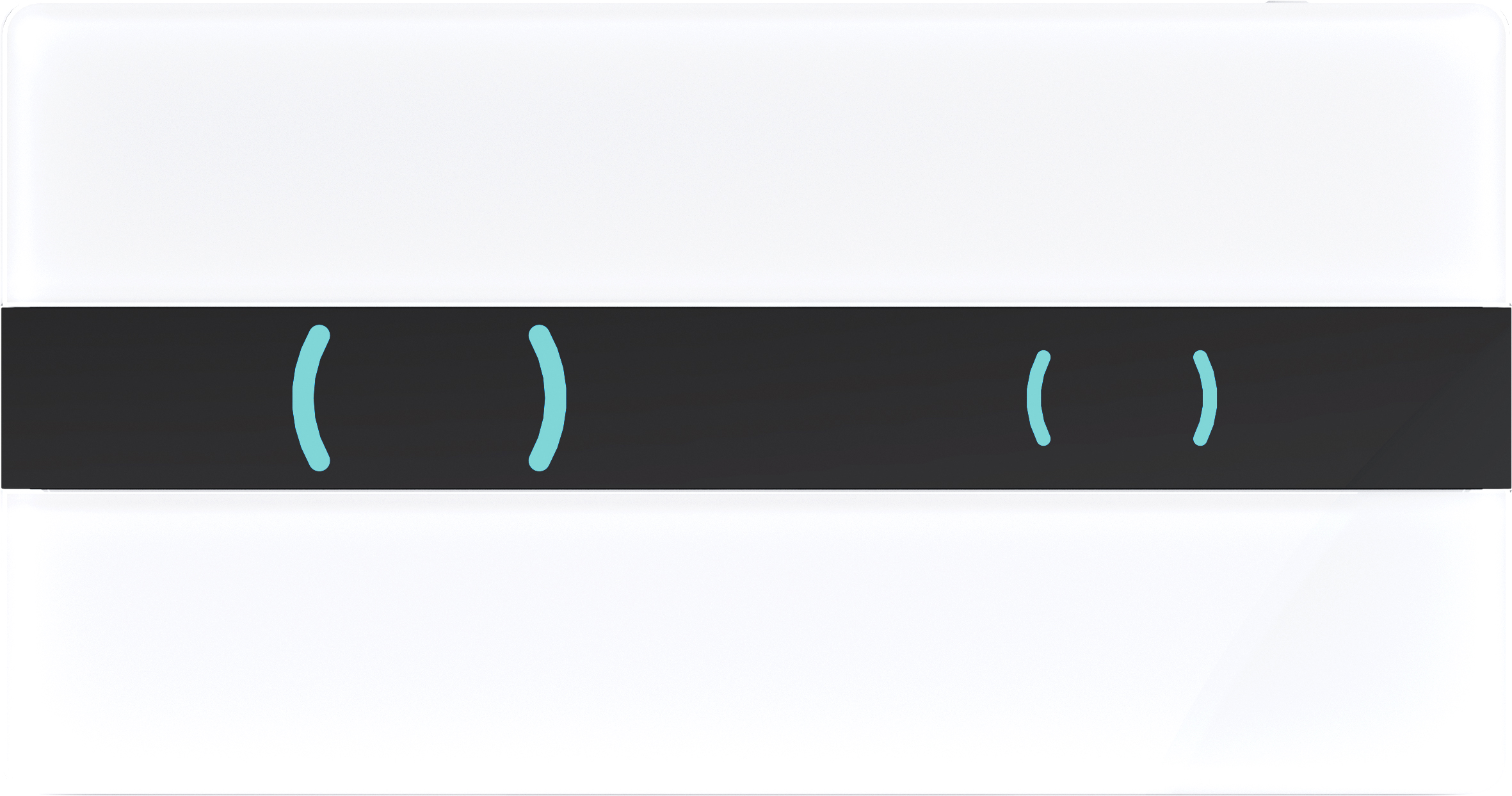 Panel de control XT Ion Glass blanco DF