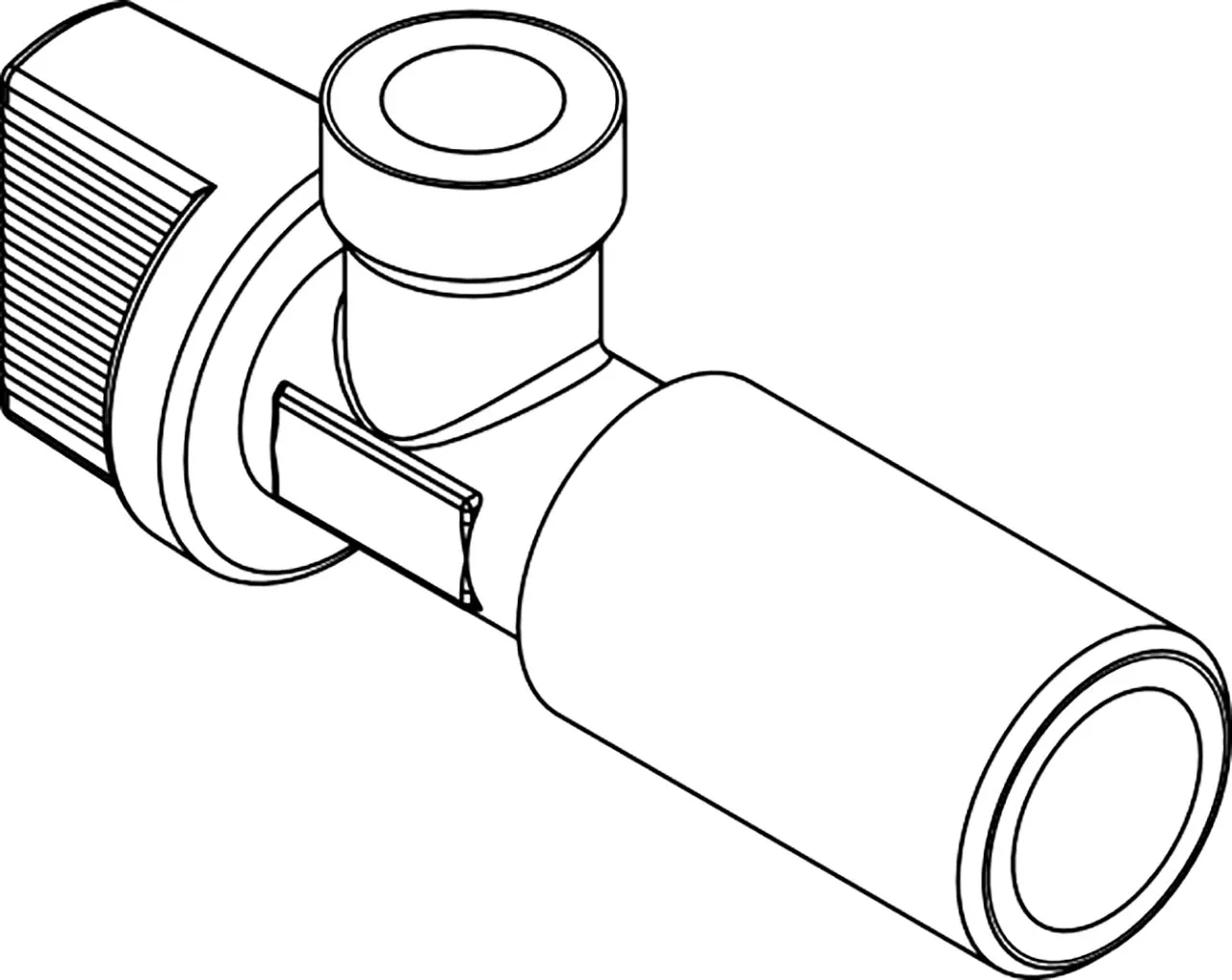 Connection tap G1/2 long