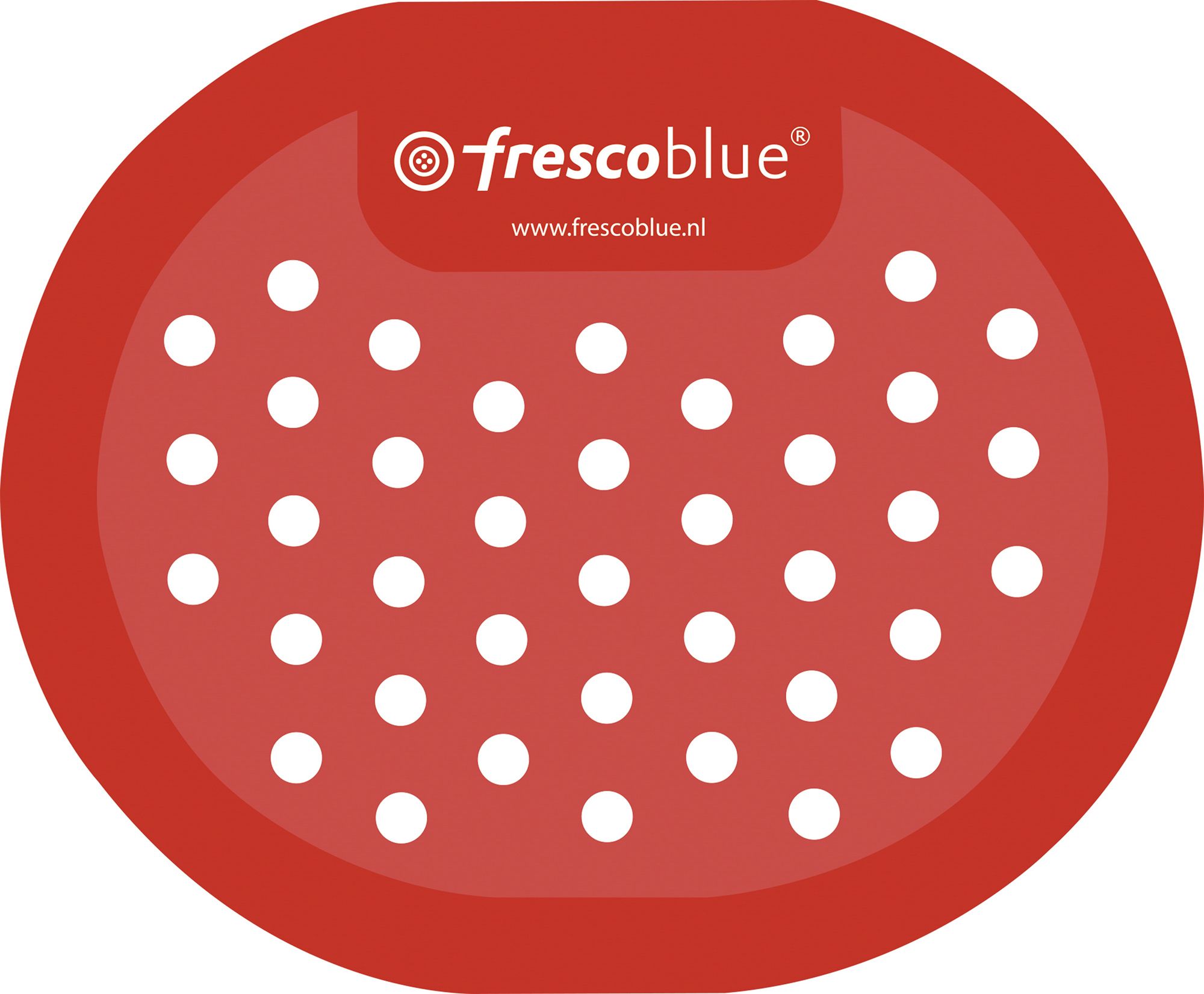 FrescoBlue urinoirrooster rood per 10 stuks verpakt