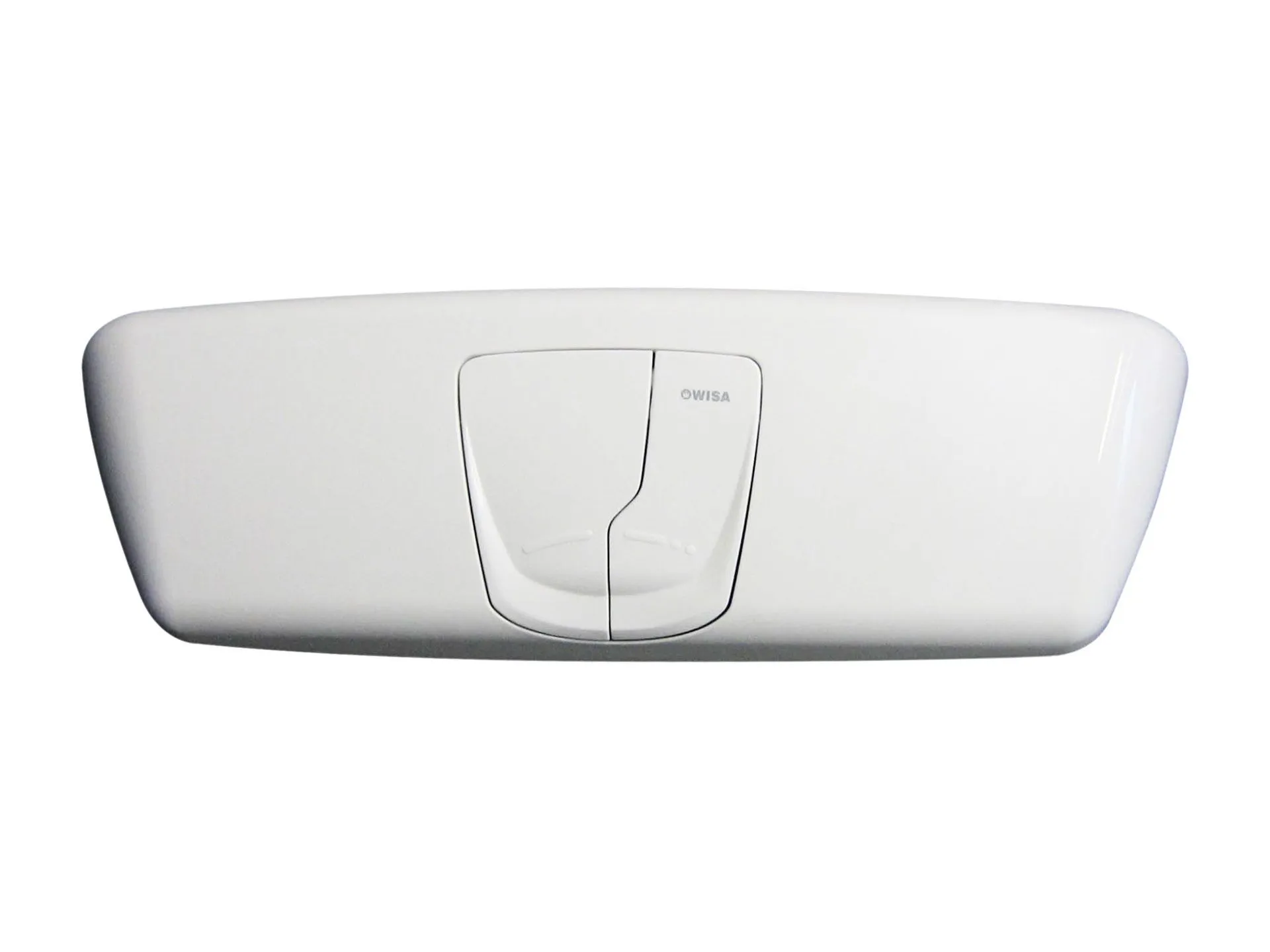 Deksel met dubbele druktoets WISA 1036, wit