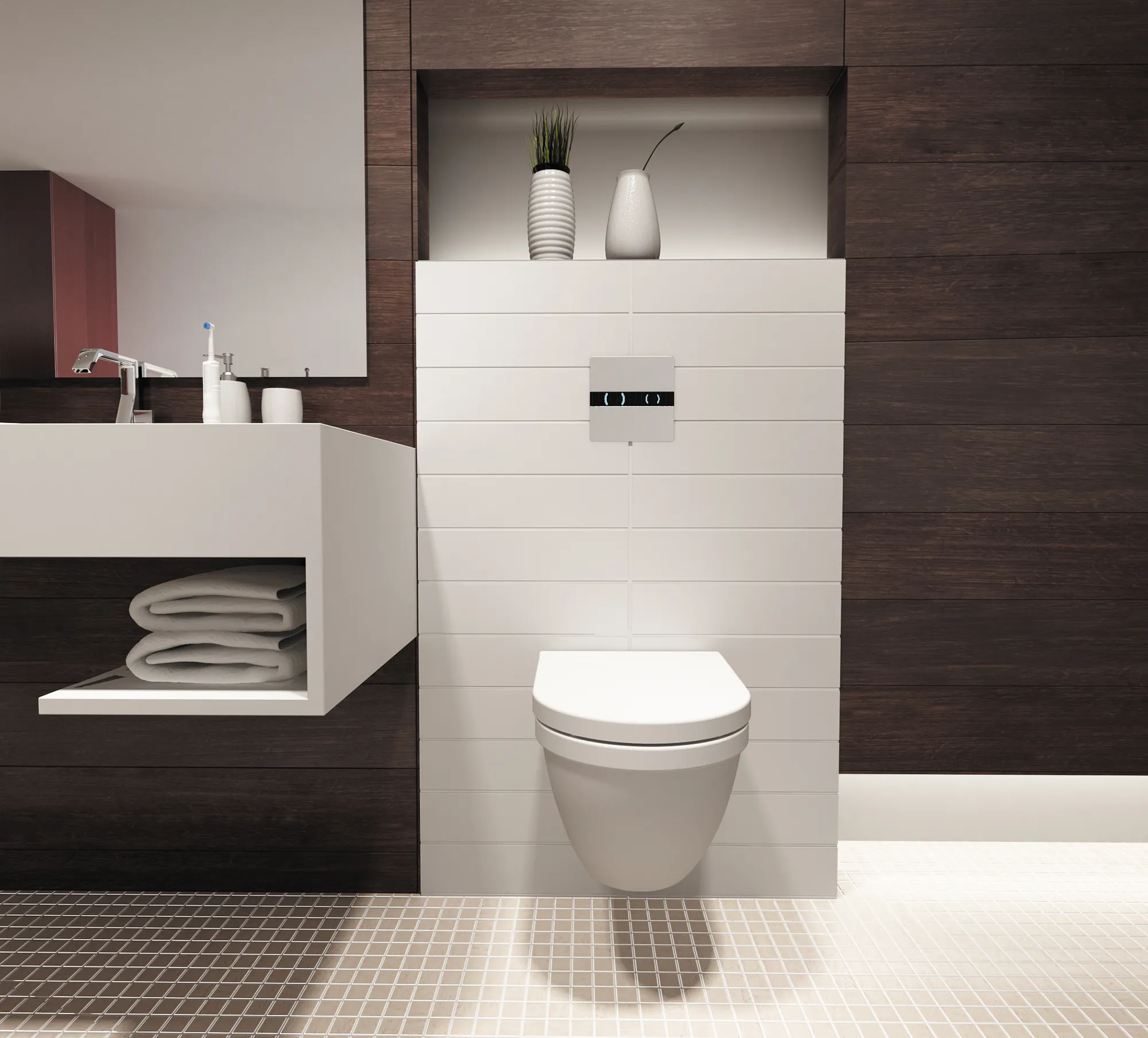 XS Bedieningspaneel WISA EOS Steel Design DF