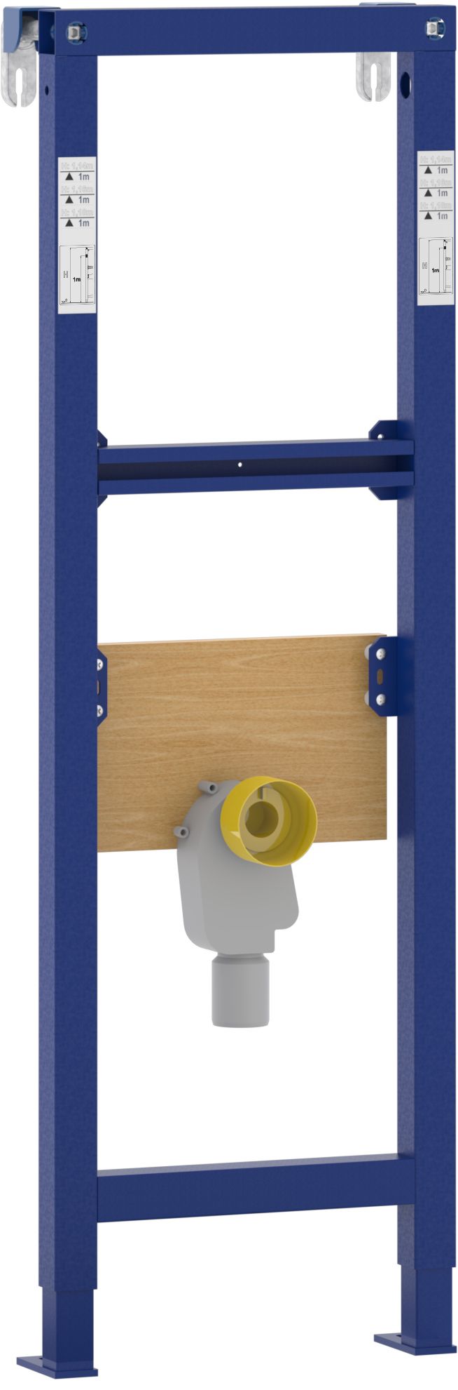 Washbasin frame 380 concealed trap