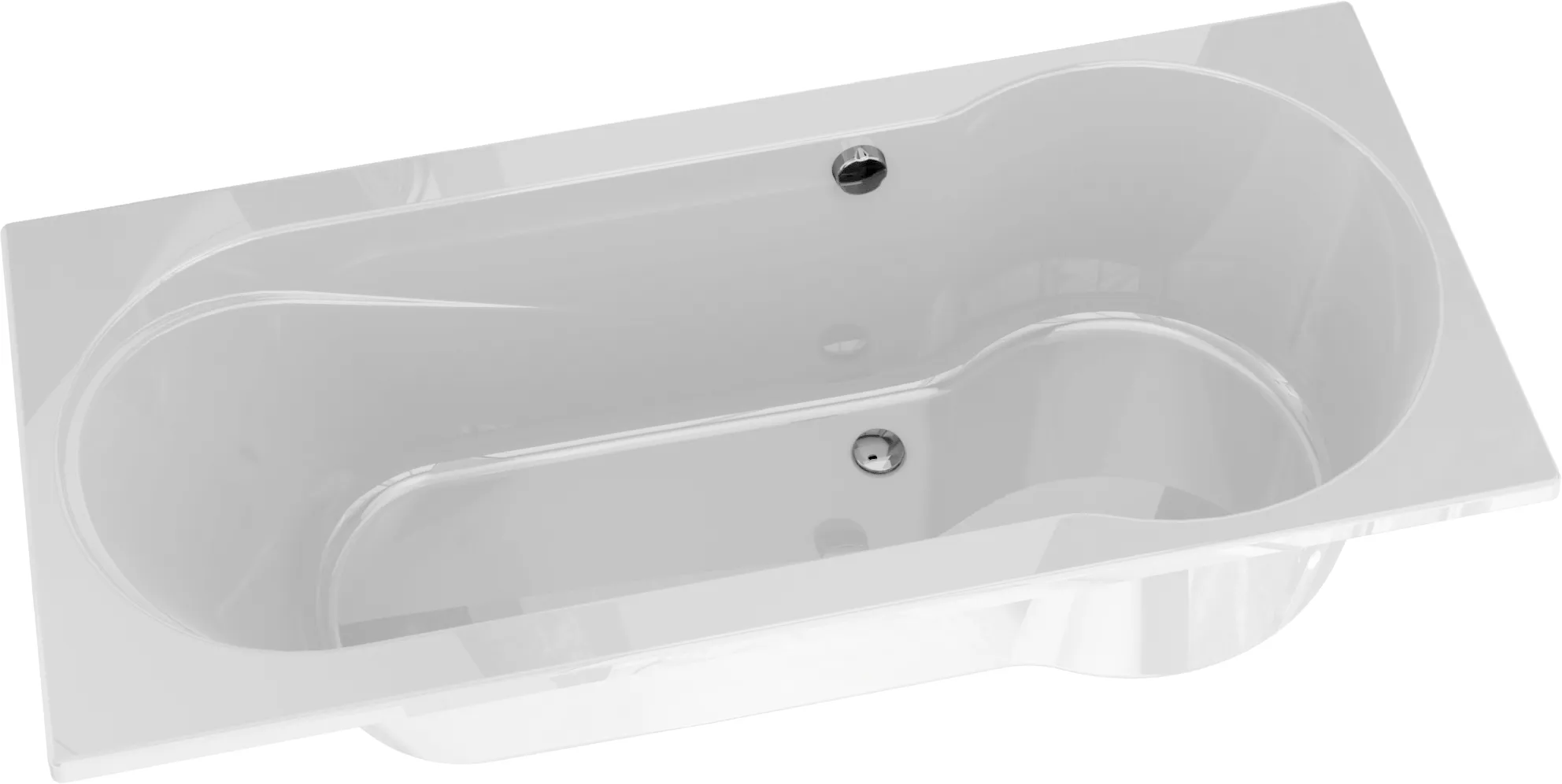 New Fontana links 180x80 cm, wit