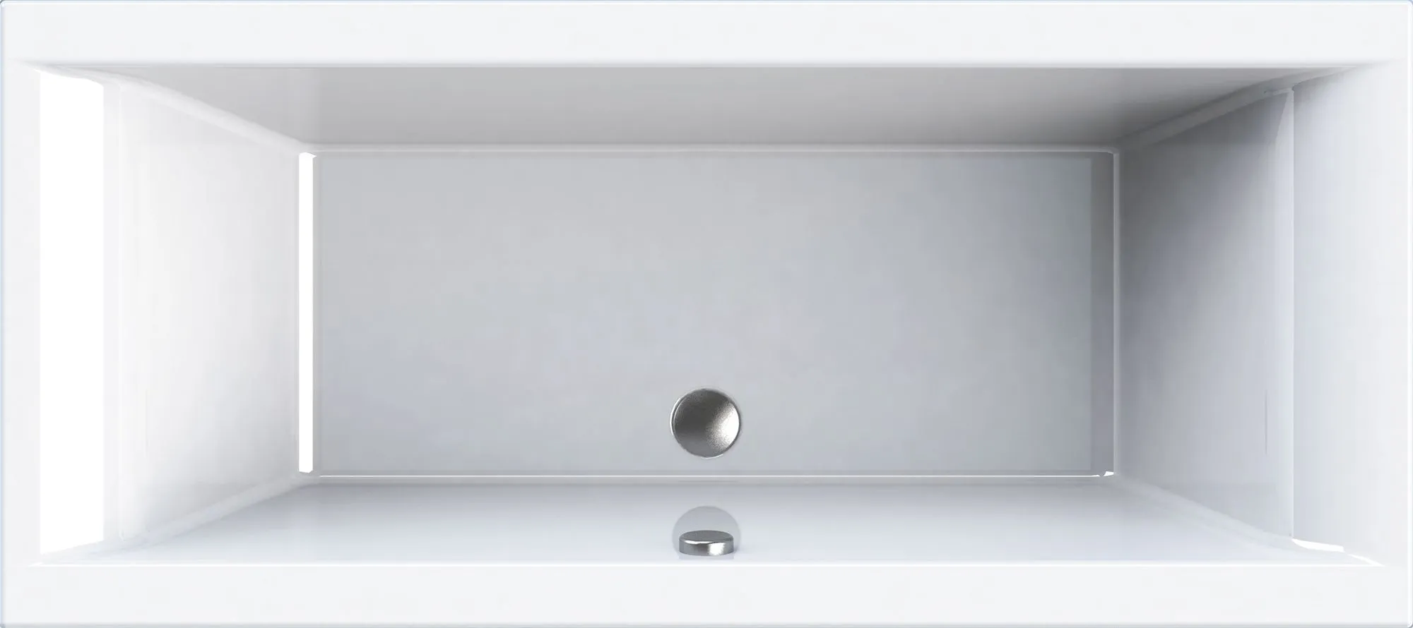 Berceto Duo flat 180x80 cm, wit