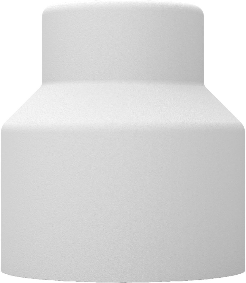 Closetsok uitwendig 32 mm (5/4"), wit
