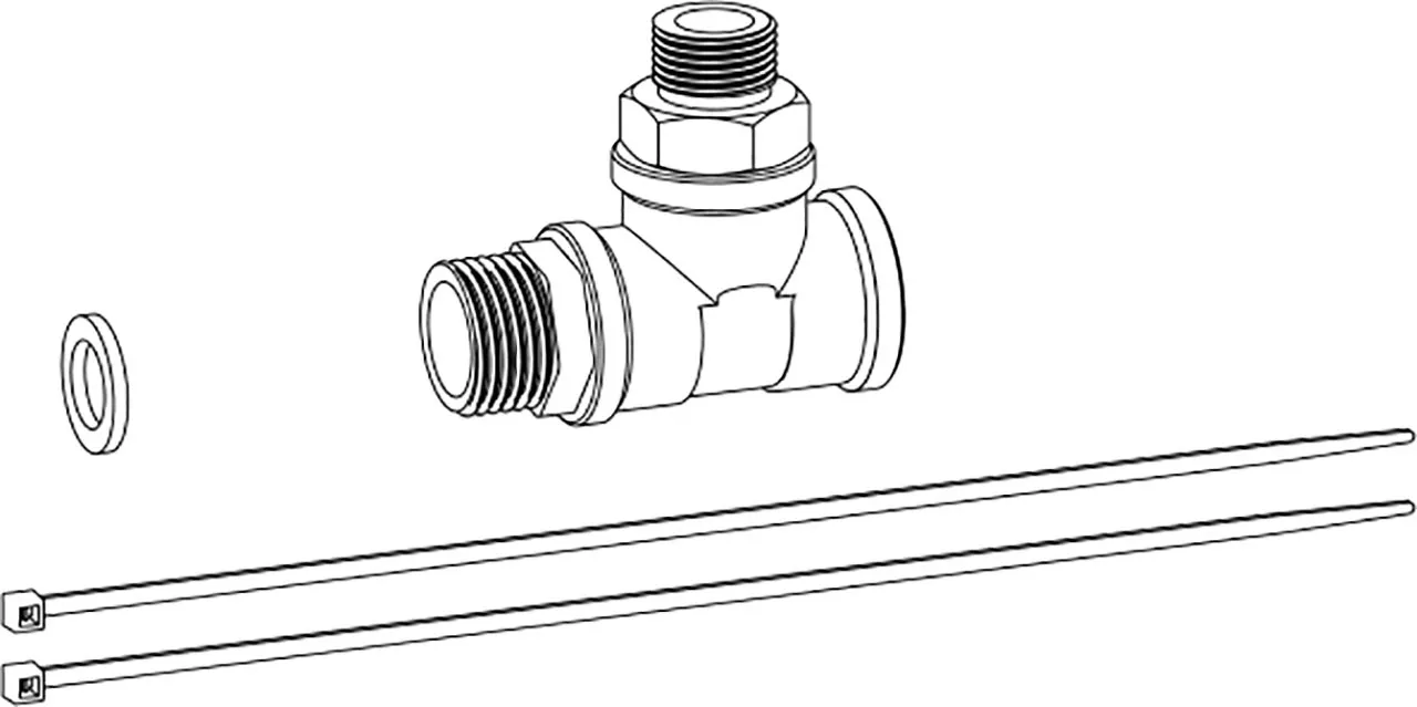 WISA XS Variotronic Douche WC aansluitset