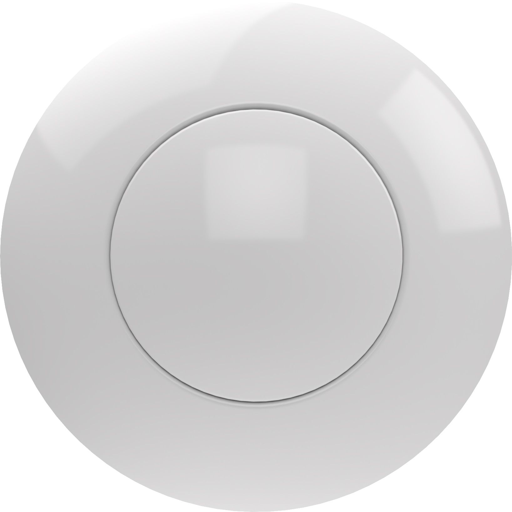 Pneumatic push button white