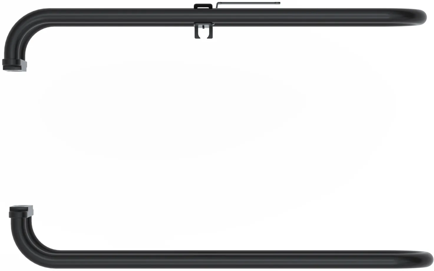 Juego de soportes WISA XS VarioTronic negro