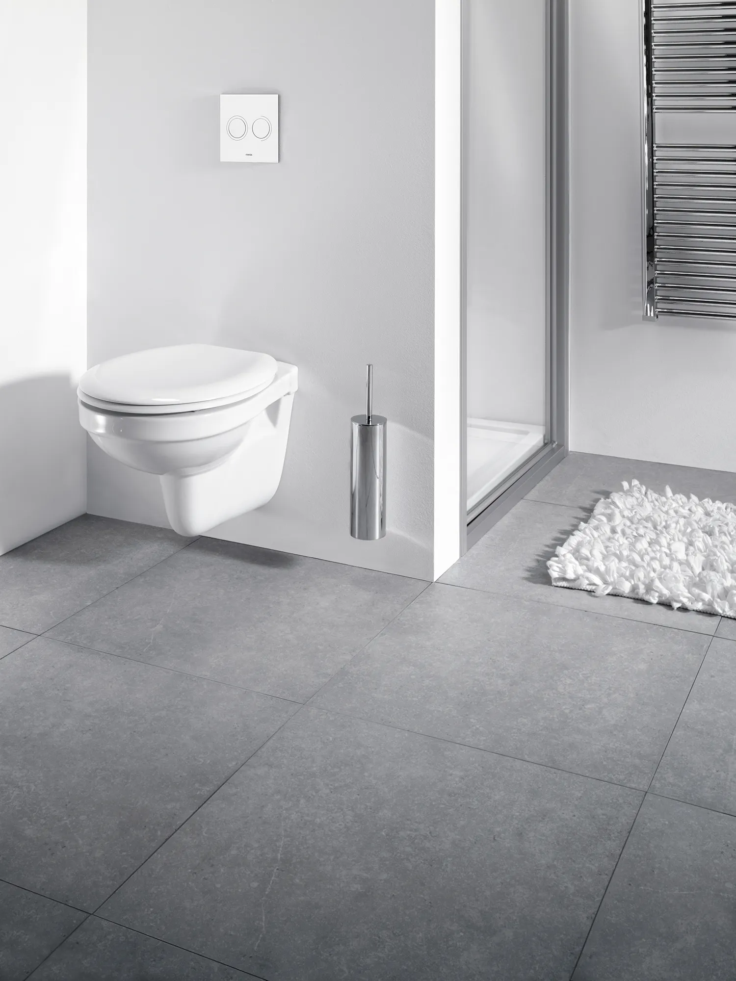 Panel de control XS Luga vidrio blanco DF