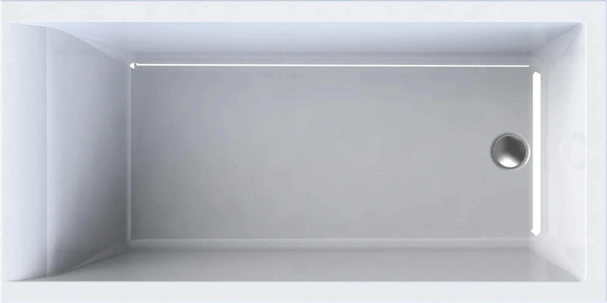 Berceto 140x70 cm, wit