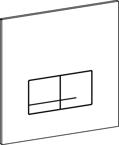Panel de control XS Delos Vidrio blanco DF
