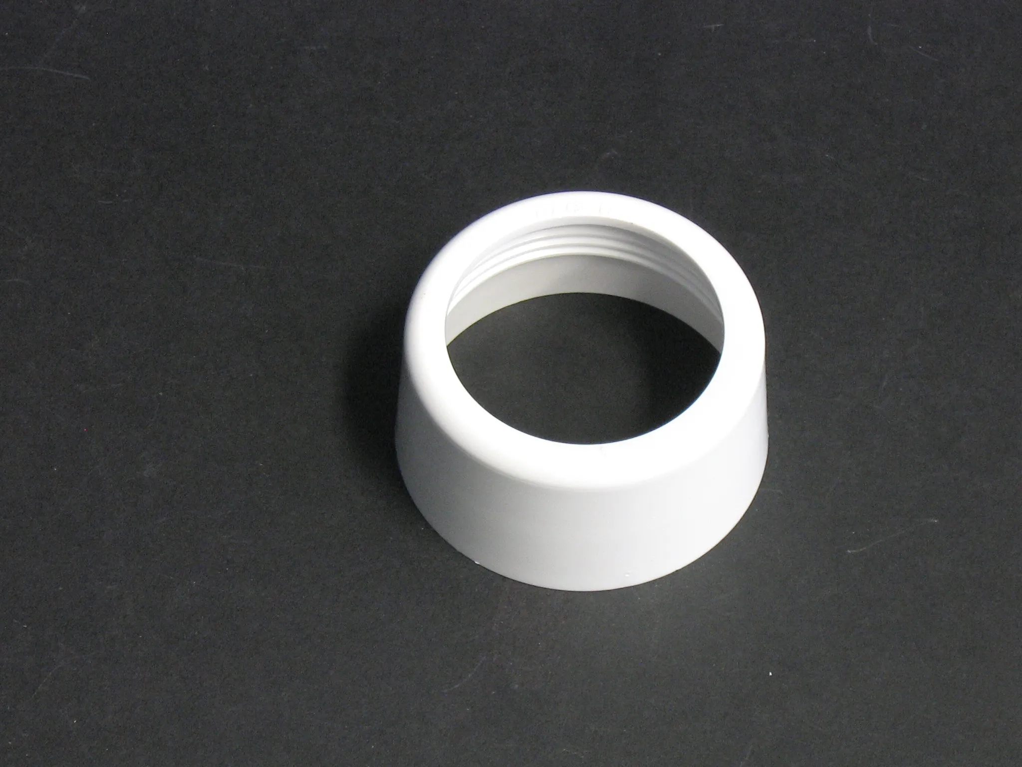 Bag of nuts for flush pipe white (5 pc.)