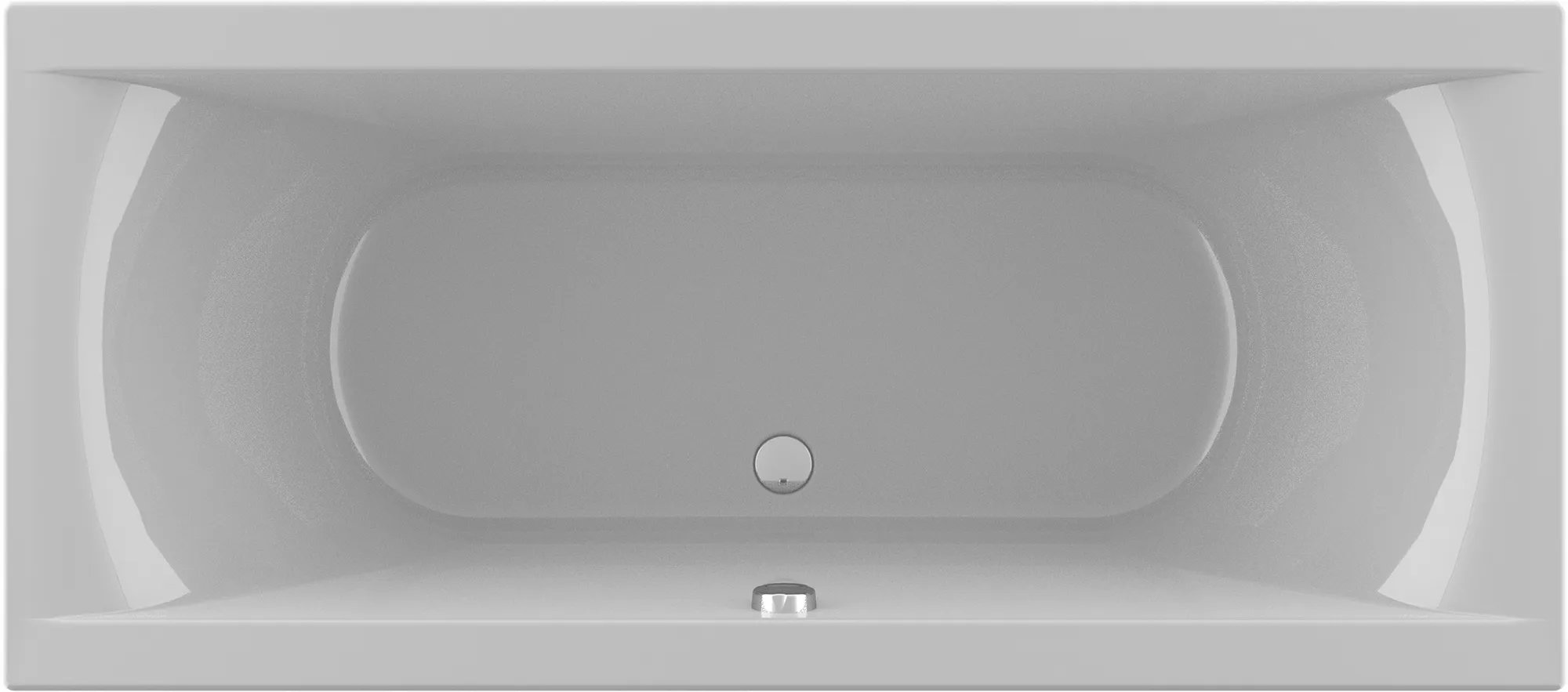 Thalia 170x75 cm, wit