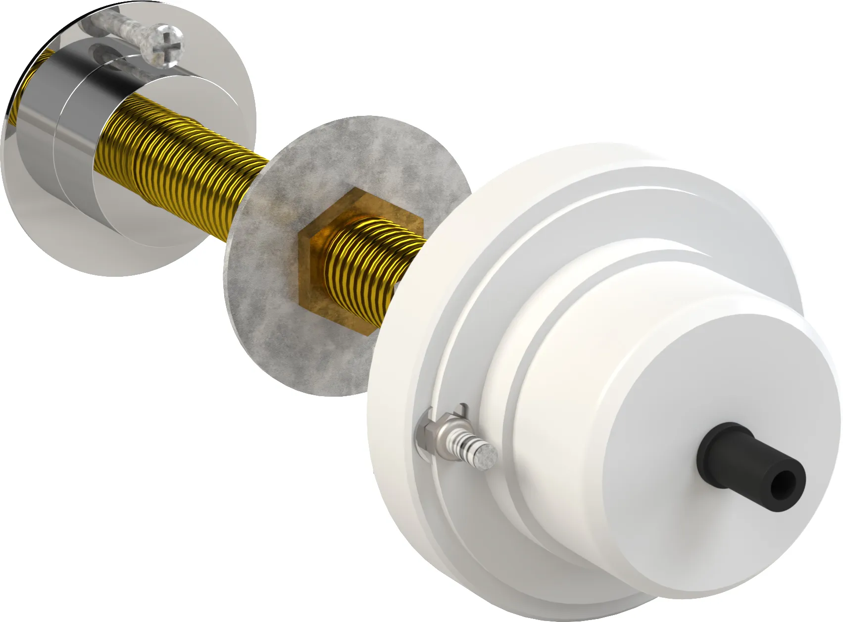 Vandal resistant pneumatic control panel