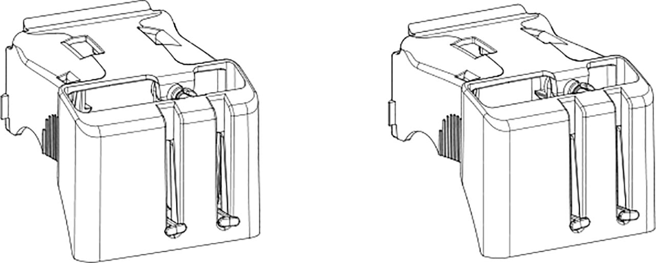 Electronische hefboom DF met haken WISA XS/XT