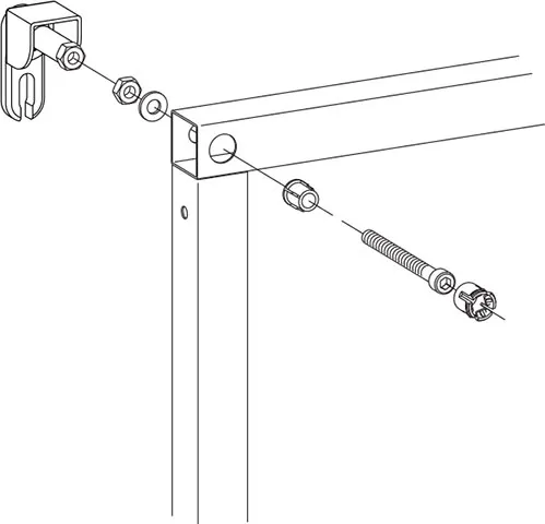 WISA muurbevestigingsset