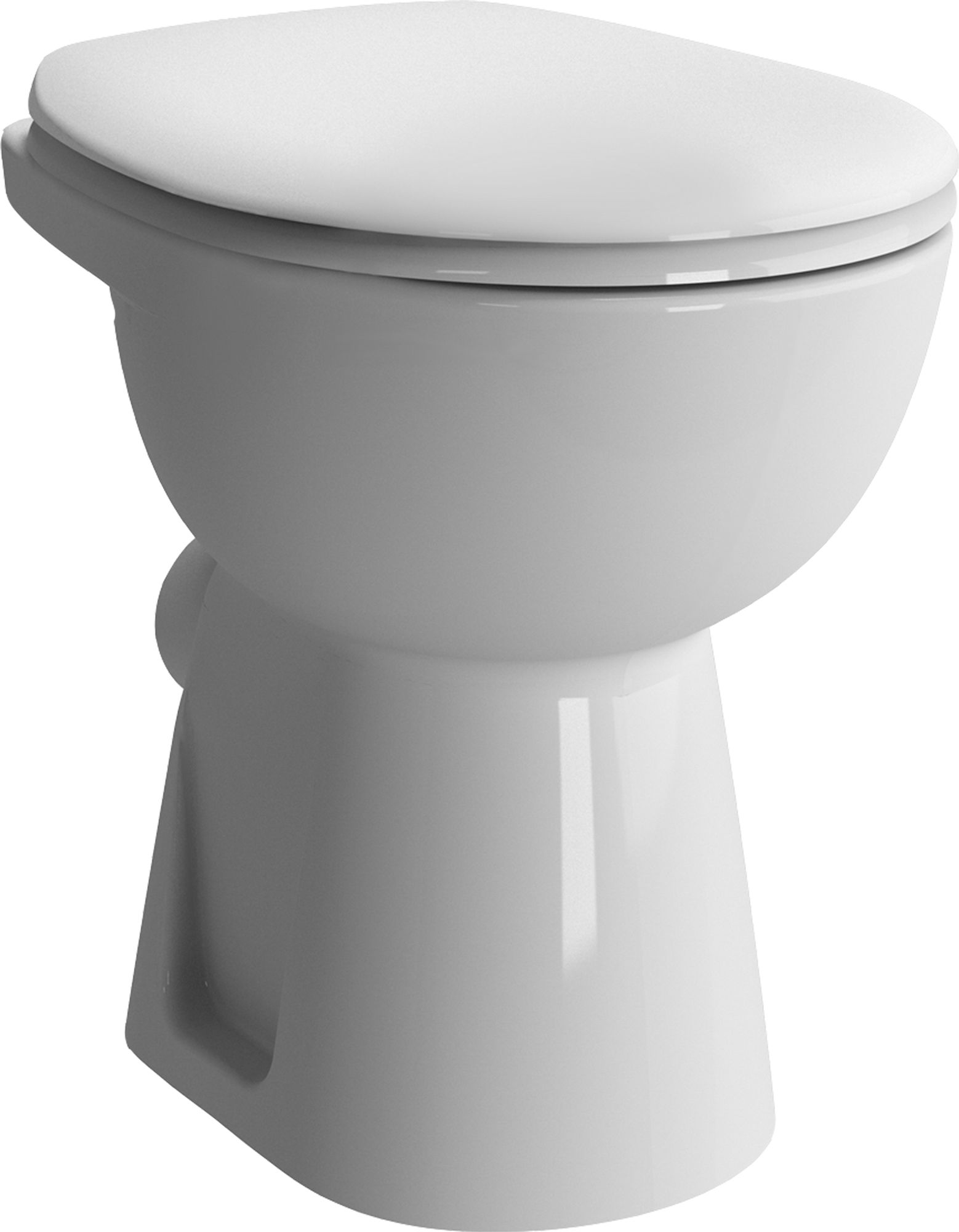 WISA Sydney verhoogd (6 cm) staand closet PK diepspoel, wit