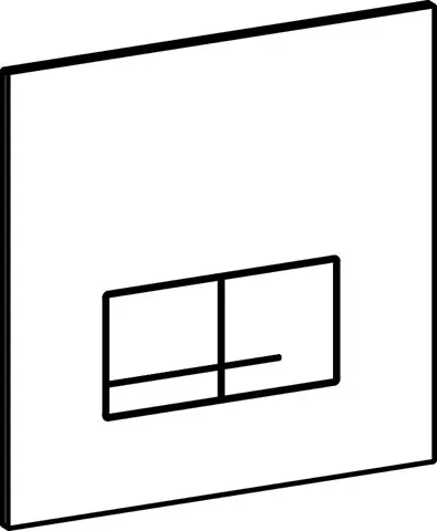 Panel de control XS Delos Aluminio negro DF