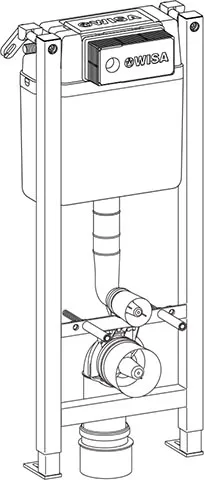 WISA XT WC superior/frontal 98 cm