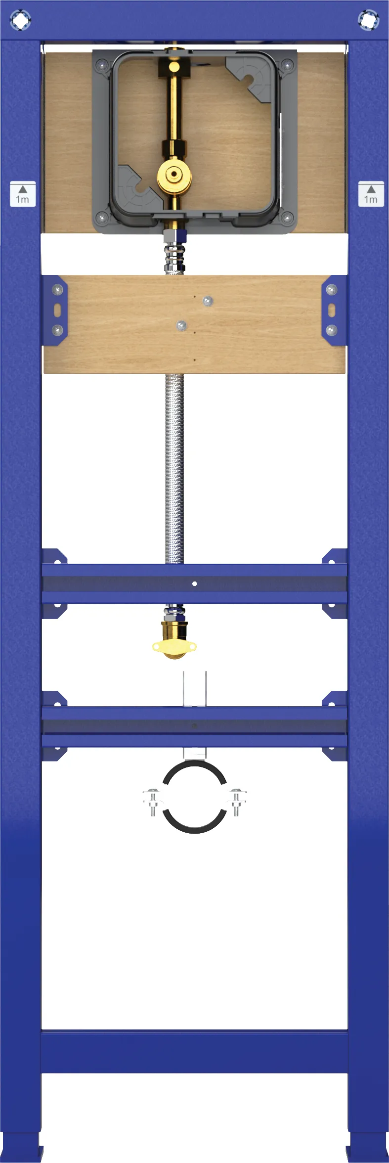 WISA XS Urinoir mechanisch voor XS panelen BK
