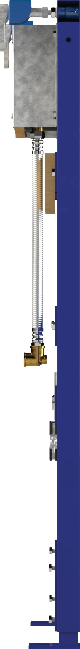 WISA XS Urinoir mechanisch voor XS panelen BK