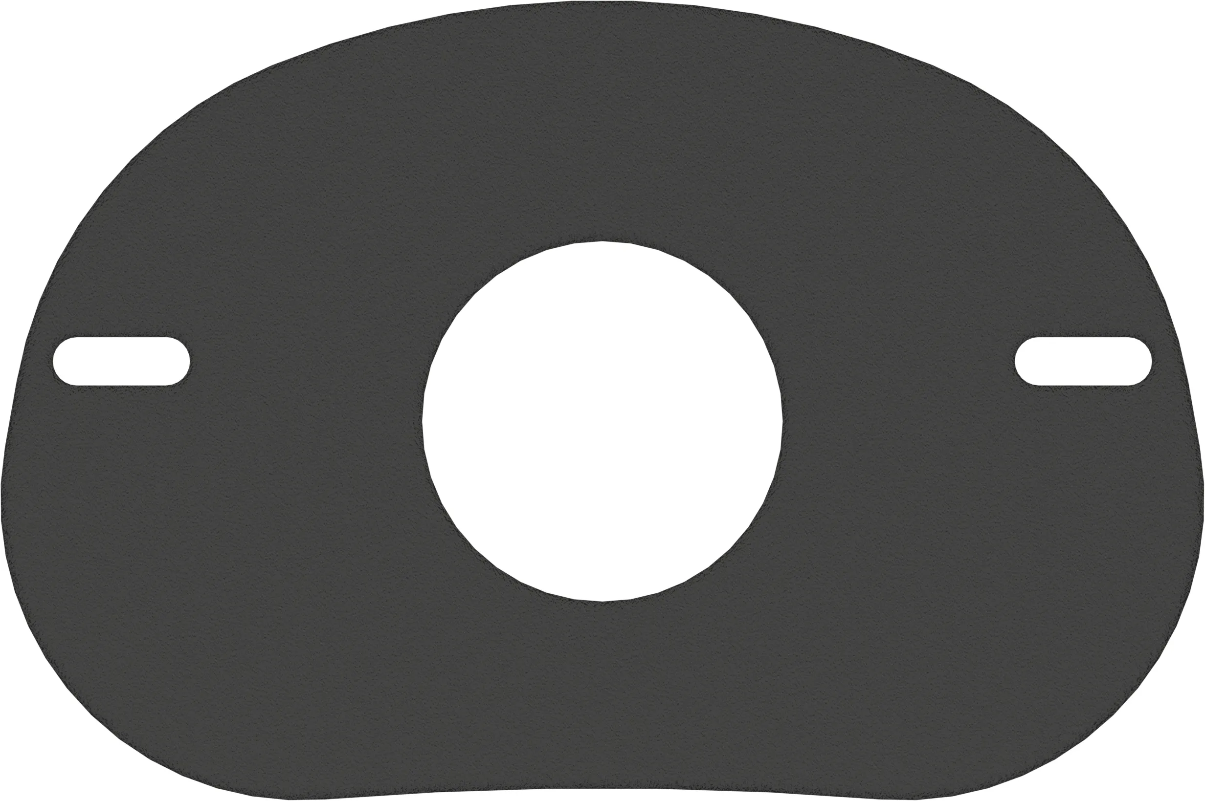 Universal rubber seal for close coupled cistern