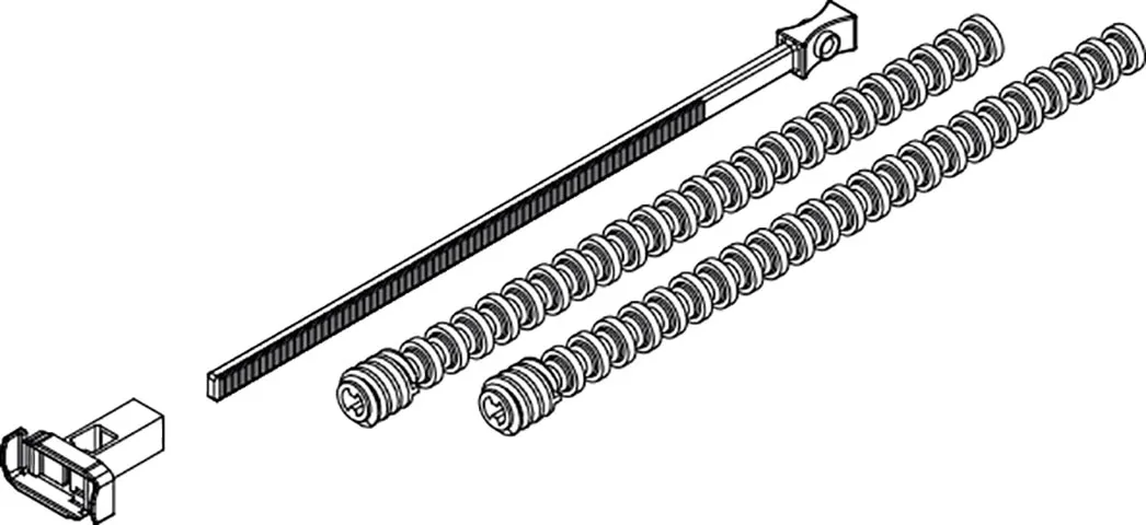 Set montagepennen DF WISA Quadro