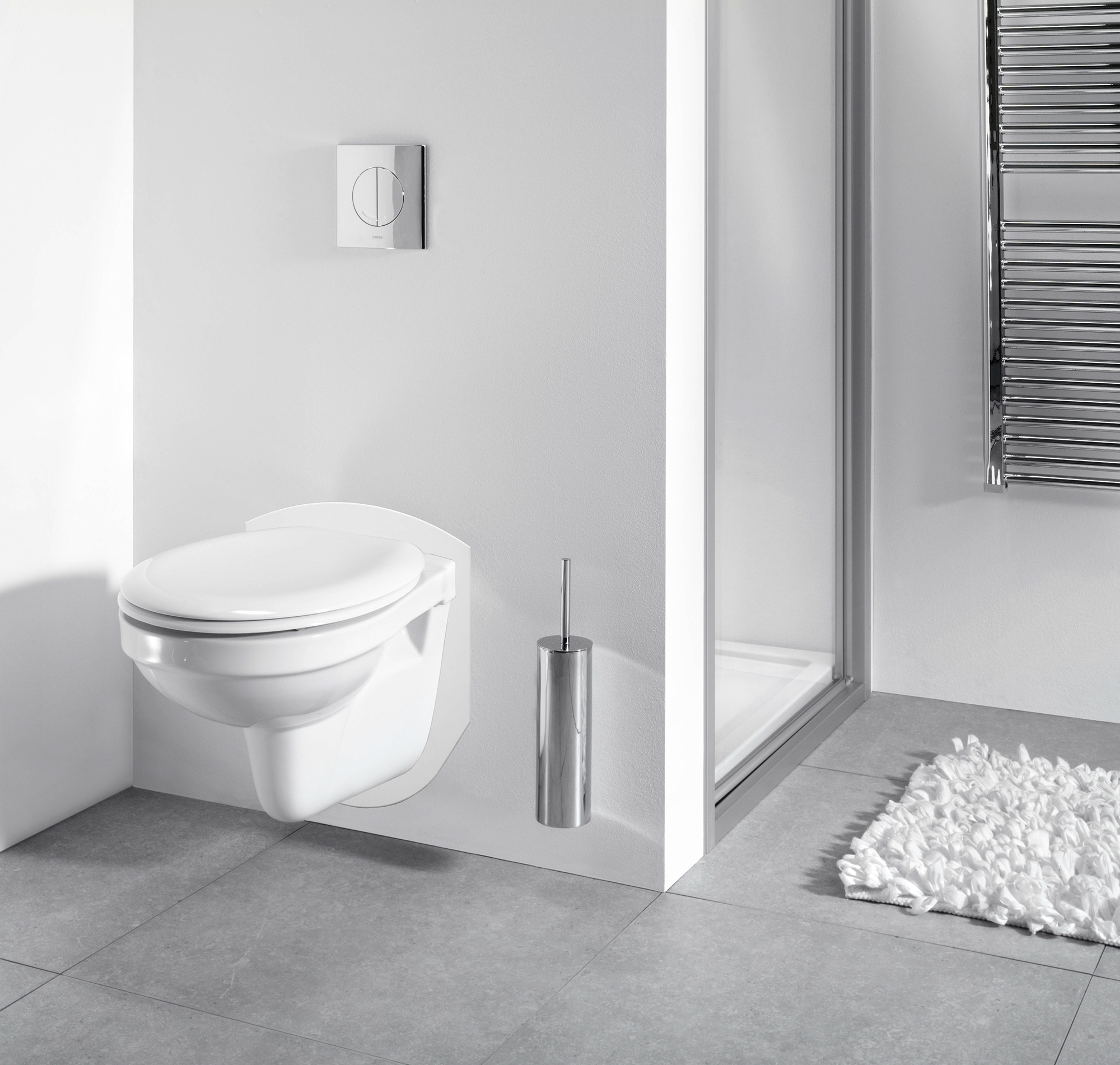 Placa de cubierta Vario, blanca