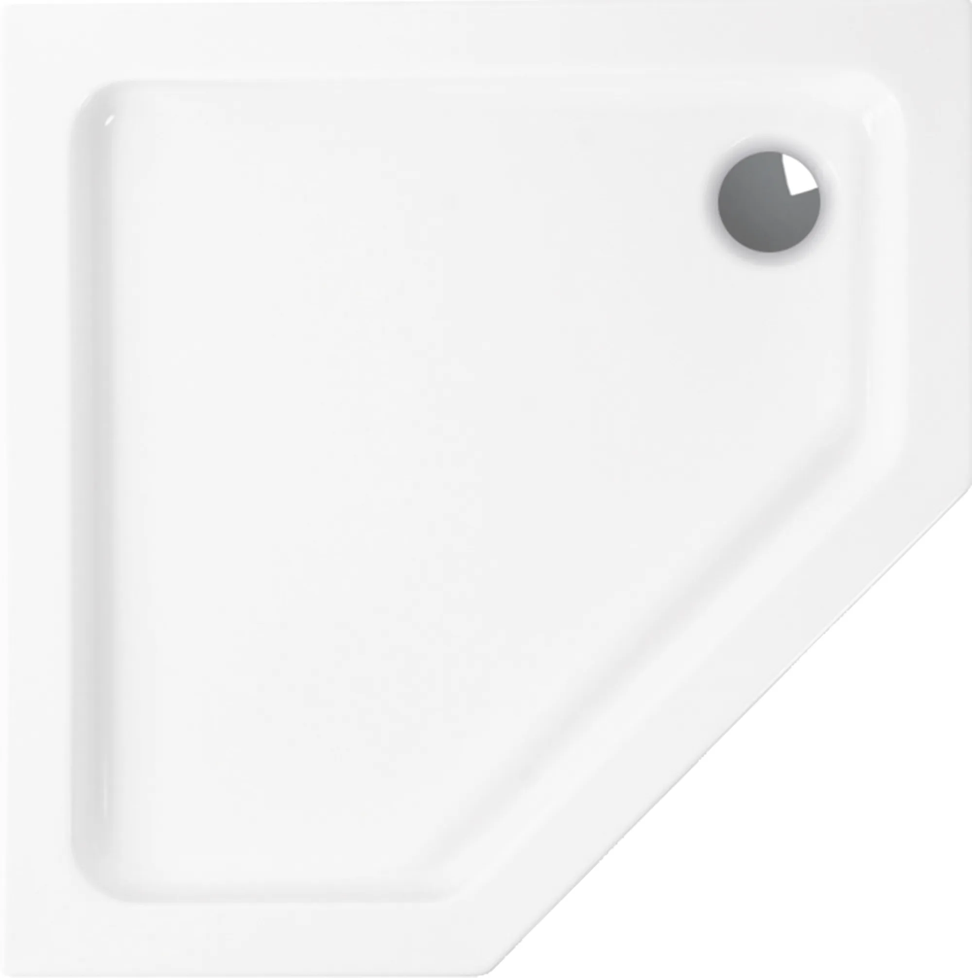 Malaga 100x100 cm, wit