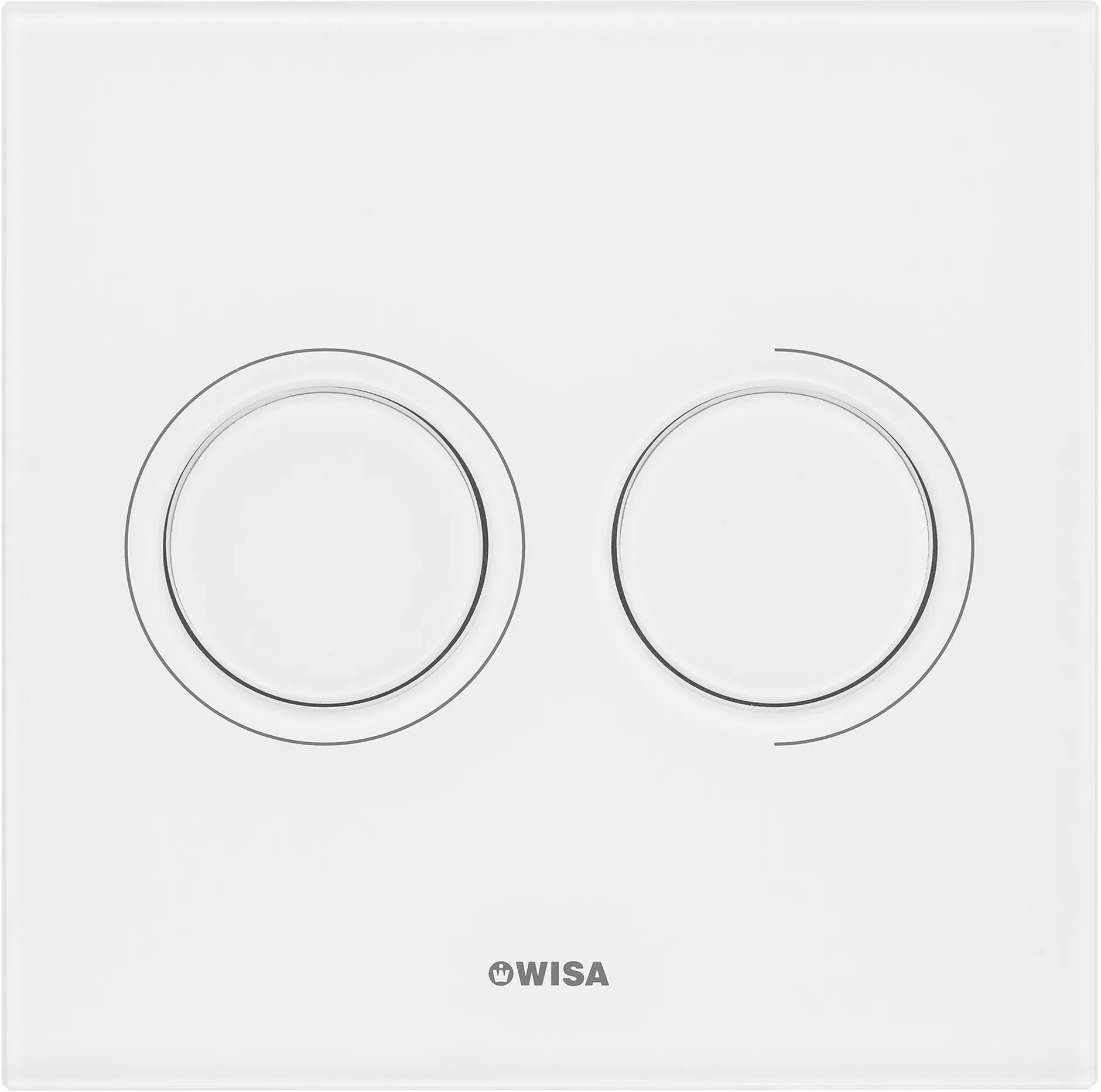 Panel de control XS Luga vidrio blanco DF